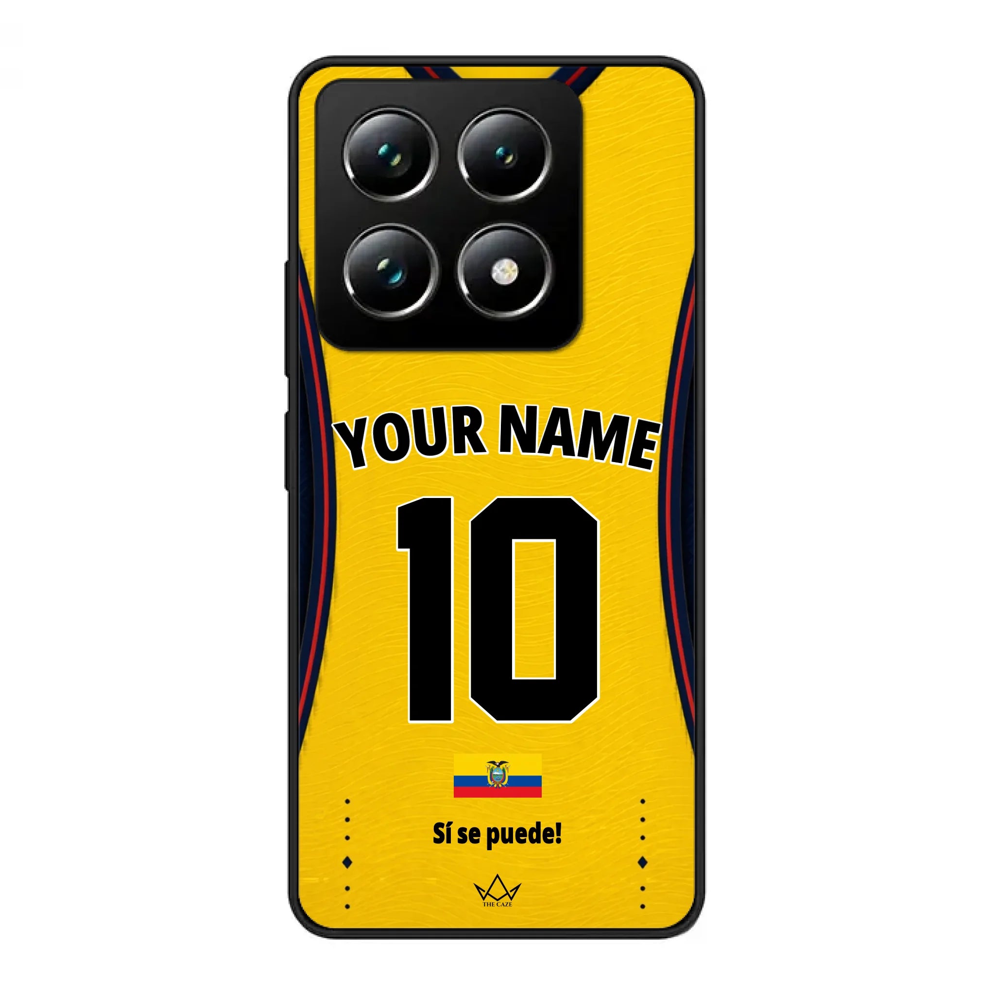 Custom Ecuador World Cup 2026 Phone Case