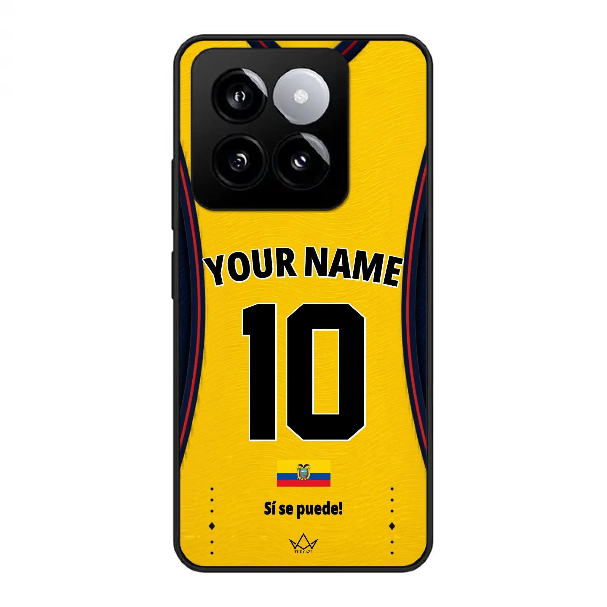 Custom Ecuador World Cup 2026 Phone Case