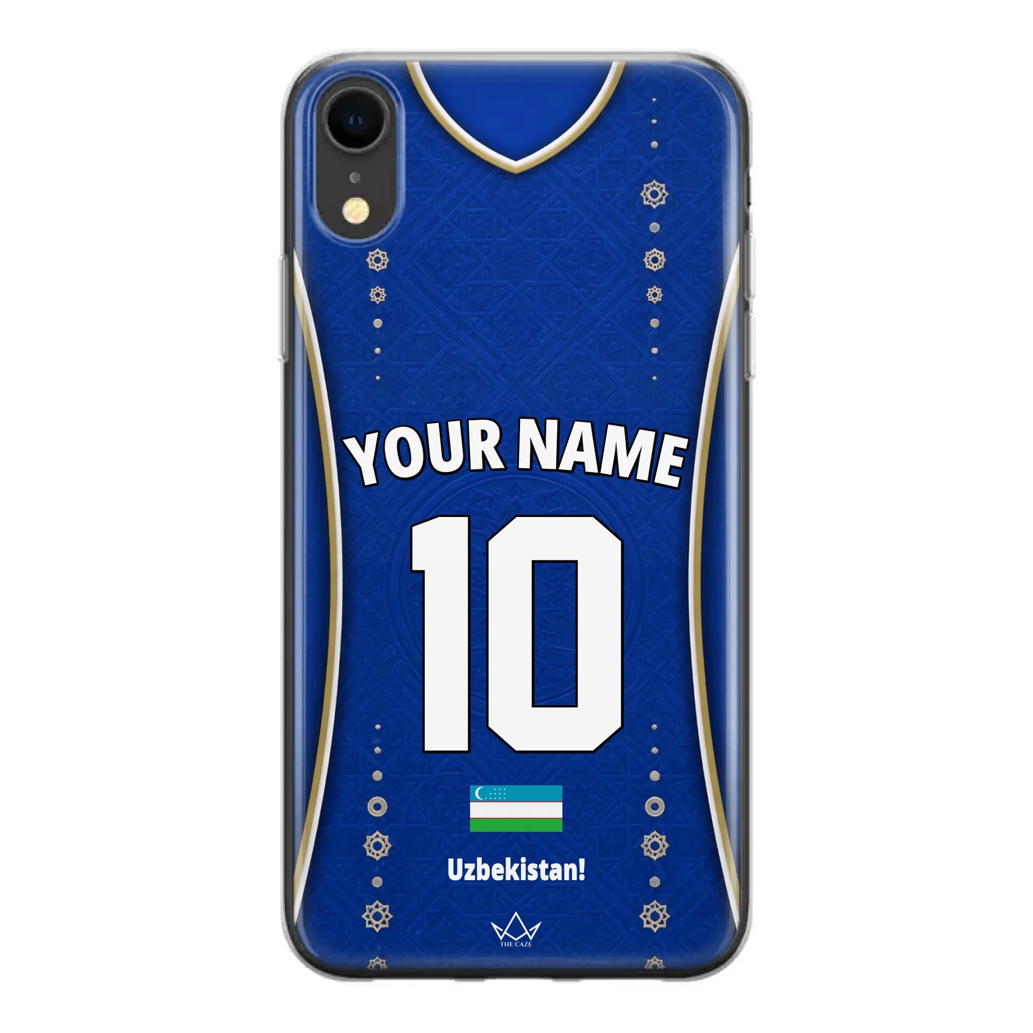 Custom Uzbekistan World Cup 2026 Phone Case