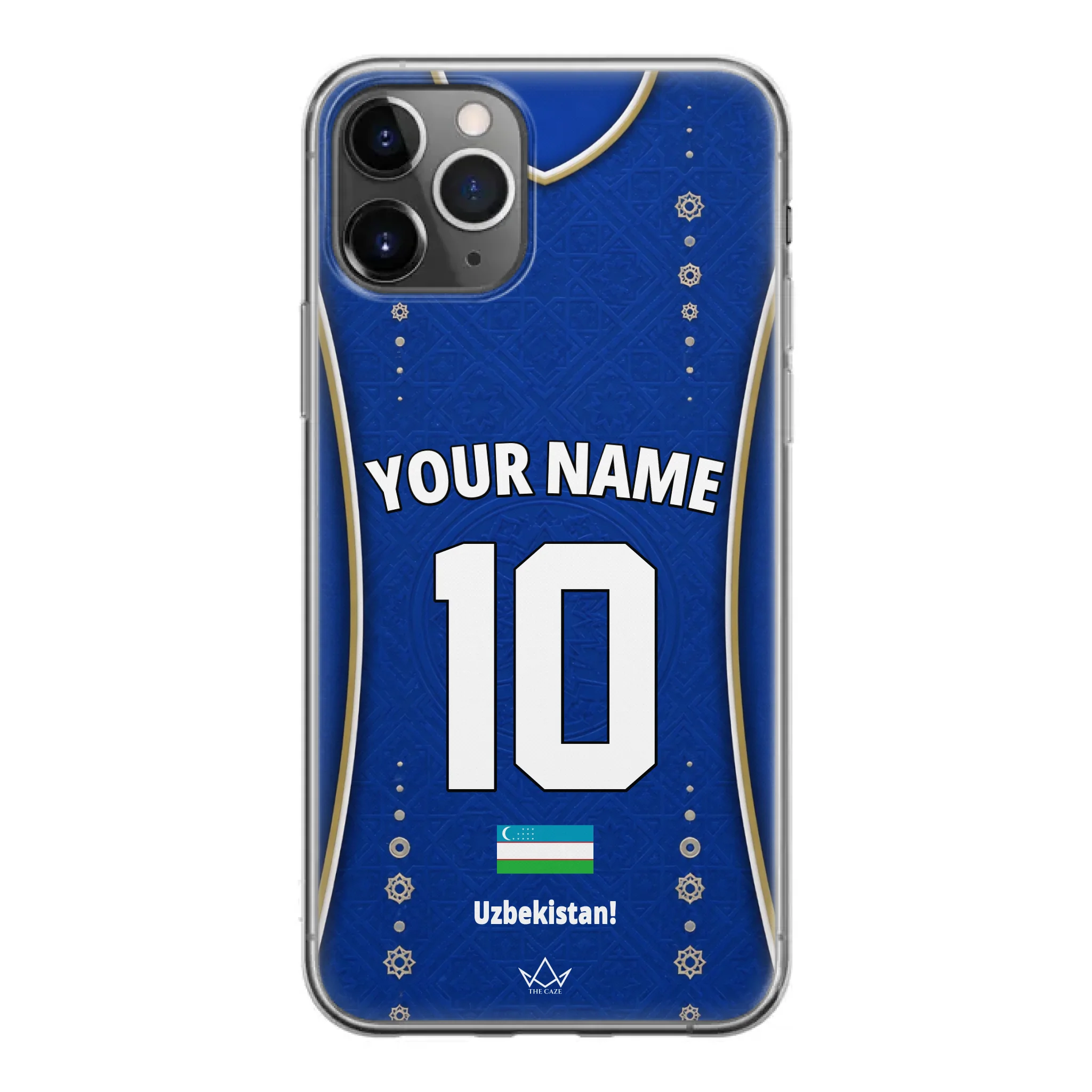 Custom Uzbekistan World Cup 2026 Phone Case