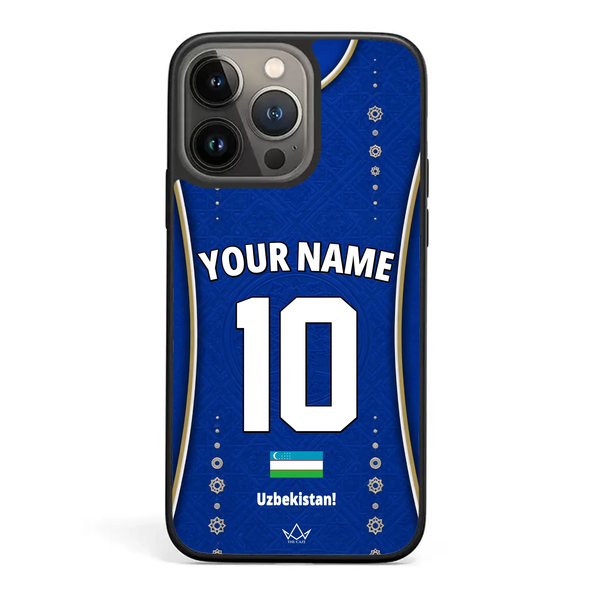 Custom Uzbekistan World Cup 2026 Phone Case
