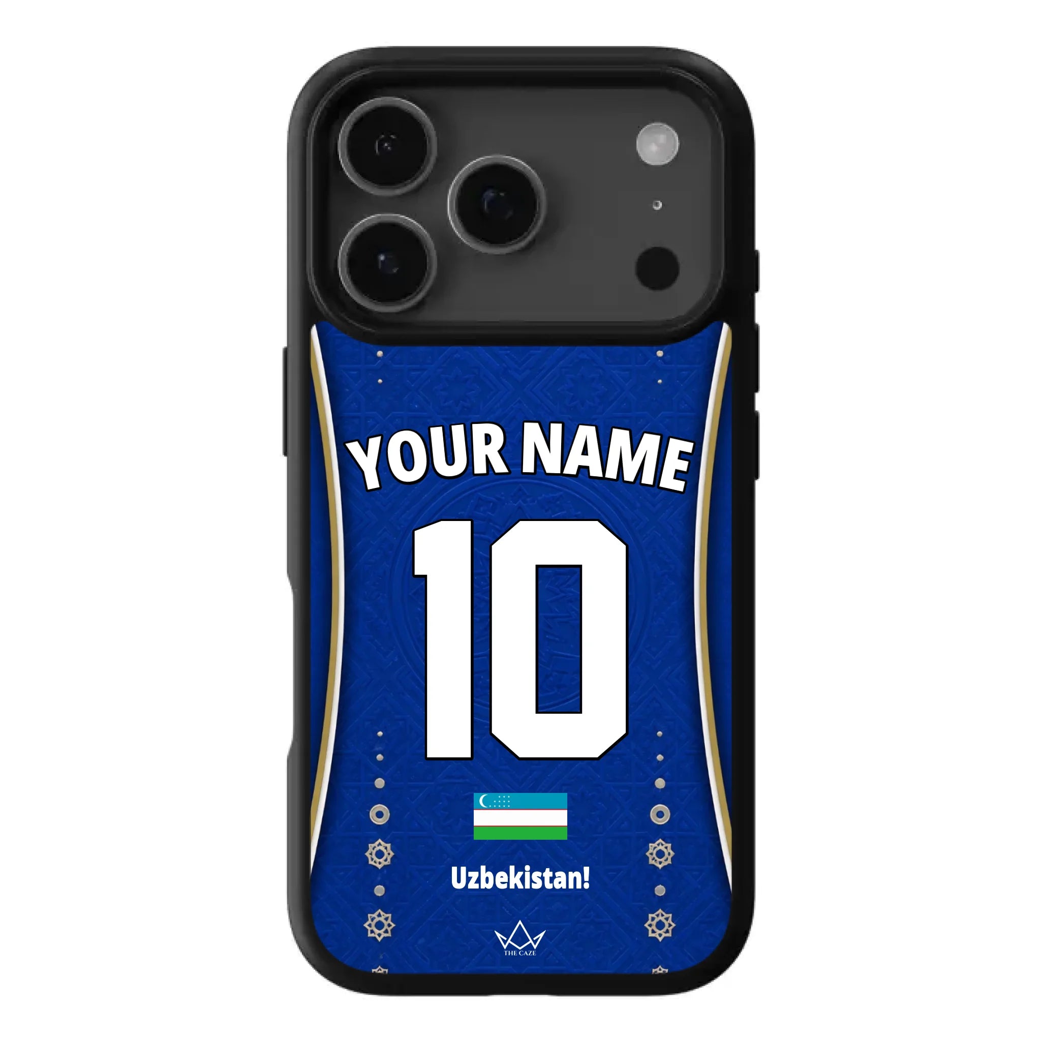 Custom Uzbekistan World Cup 2026 Phone Case