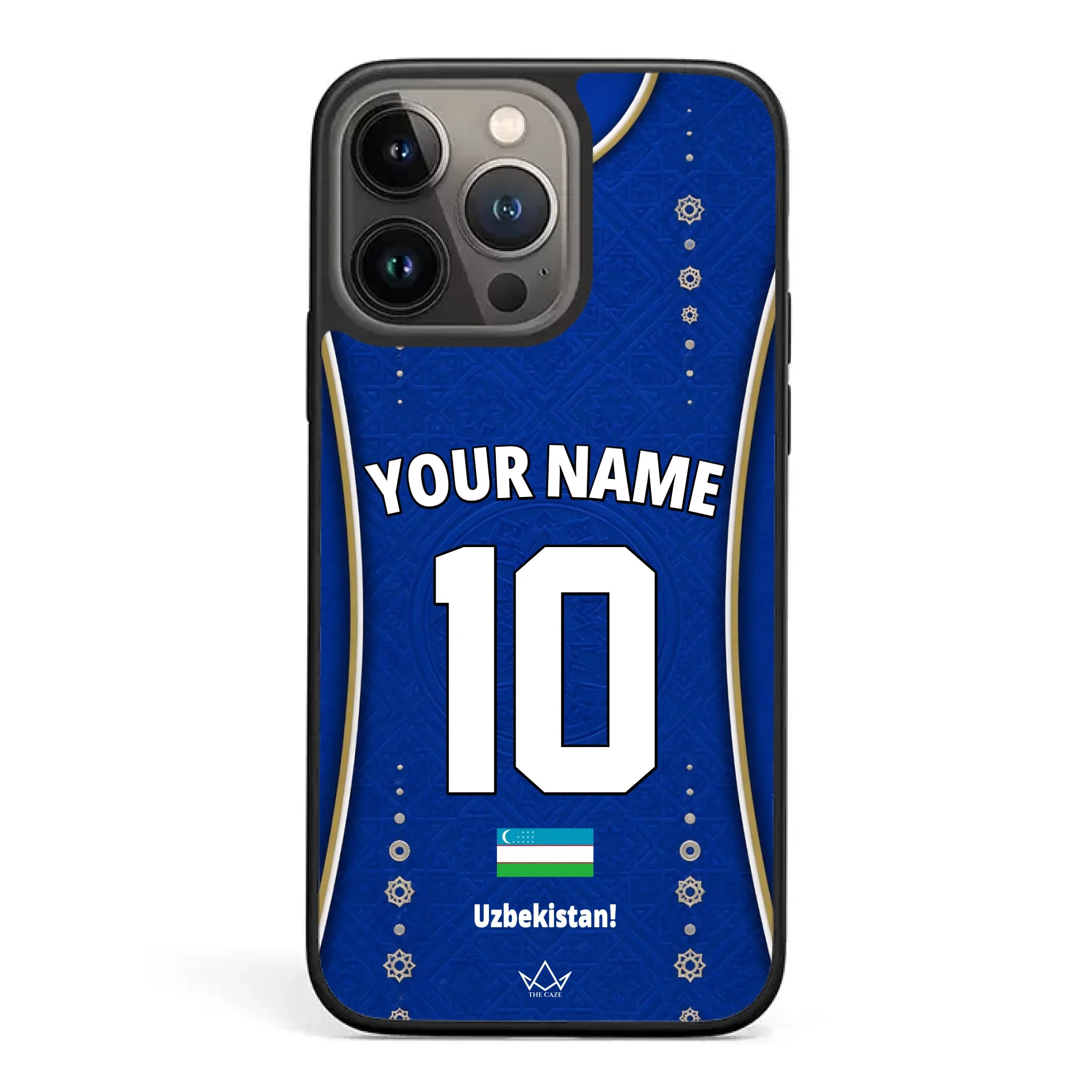 Custom Uzbekistan World Cup 2026 Phone Case