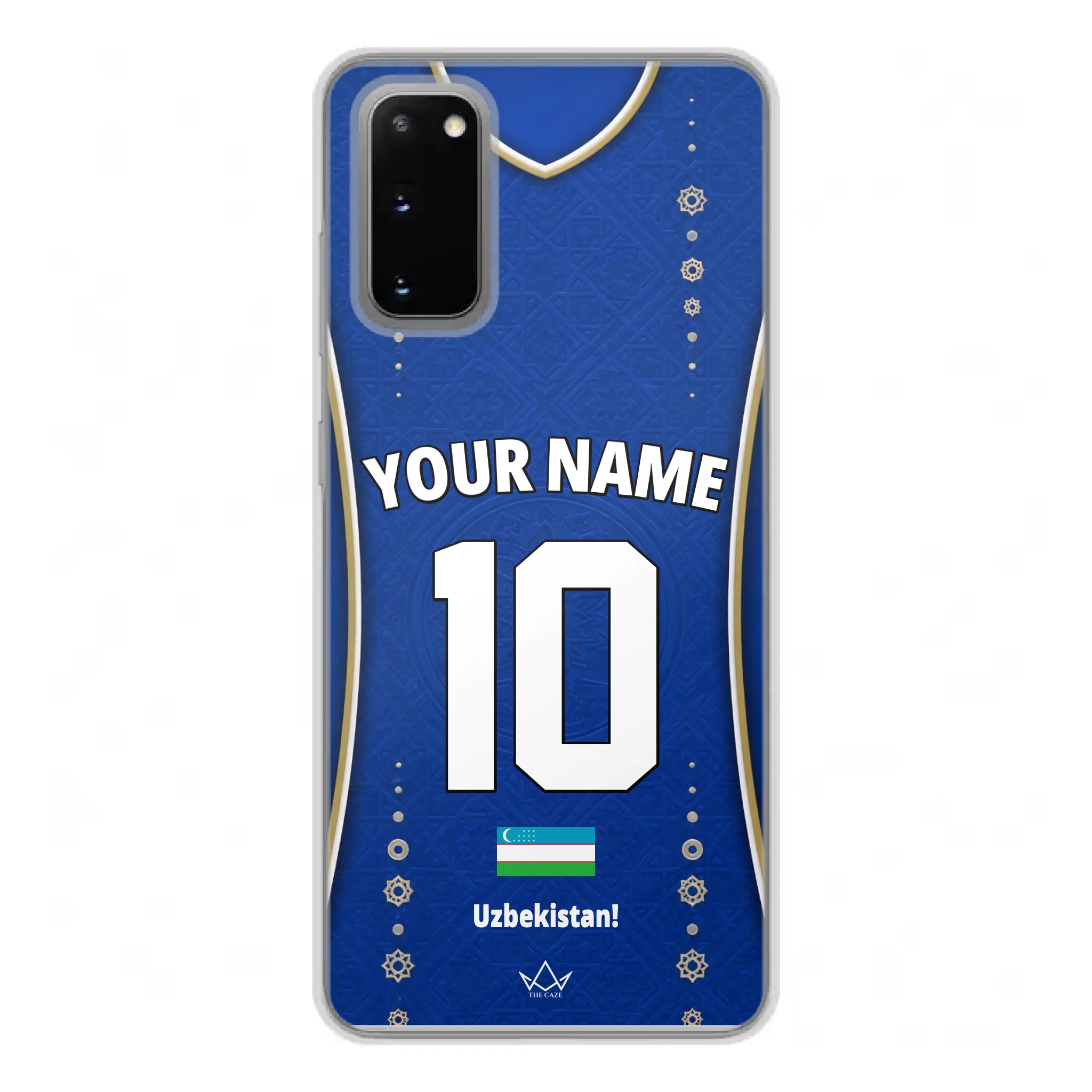 Custom Uzbekistan World Cup 2026 Phone Case