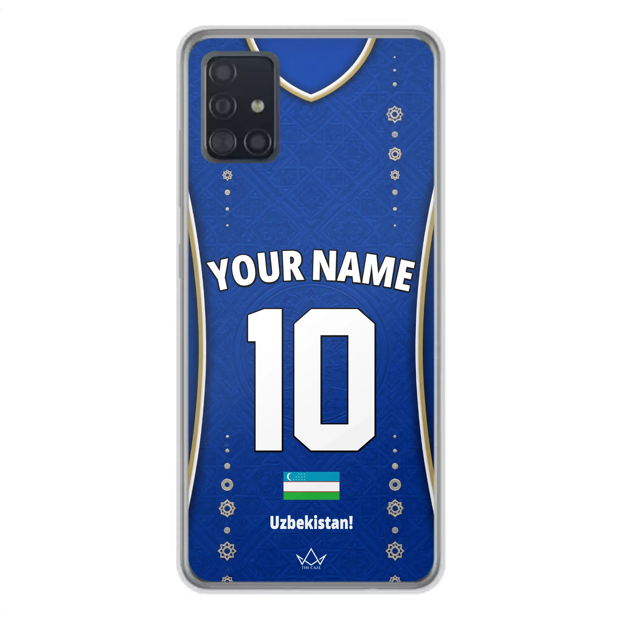 Custom Uzbekistan World Cup 2026 Phone Case