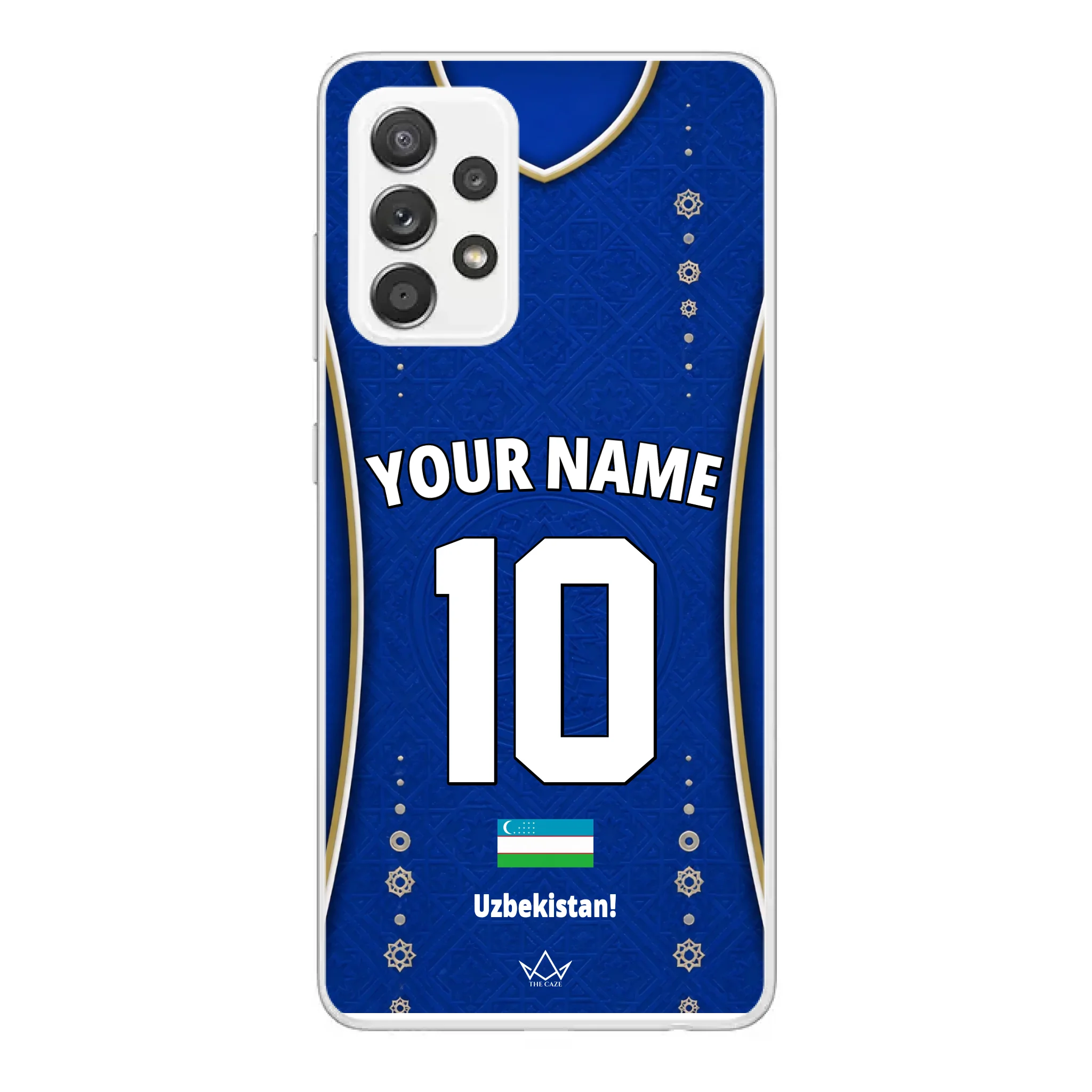 Custom Uzbekistan World Cup 2026 Phone Case