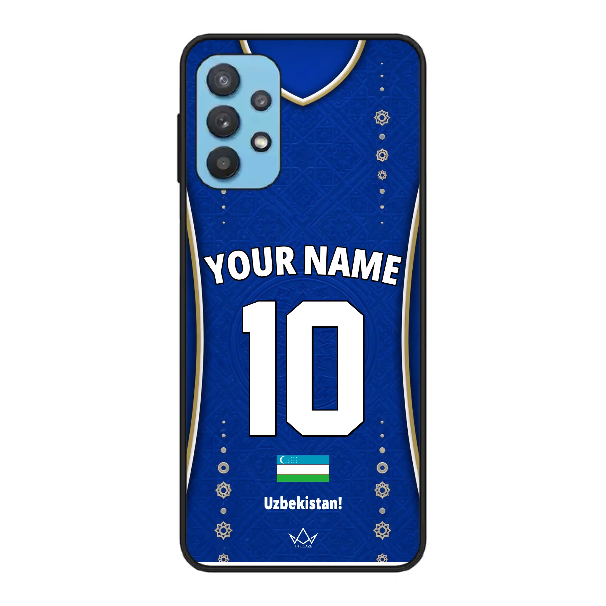 Custom Uzbekistan World Cup 2026 Phone Case