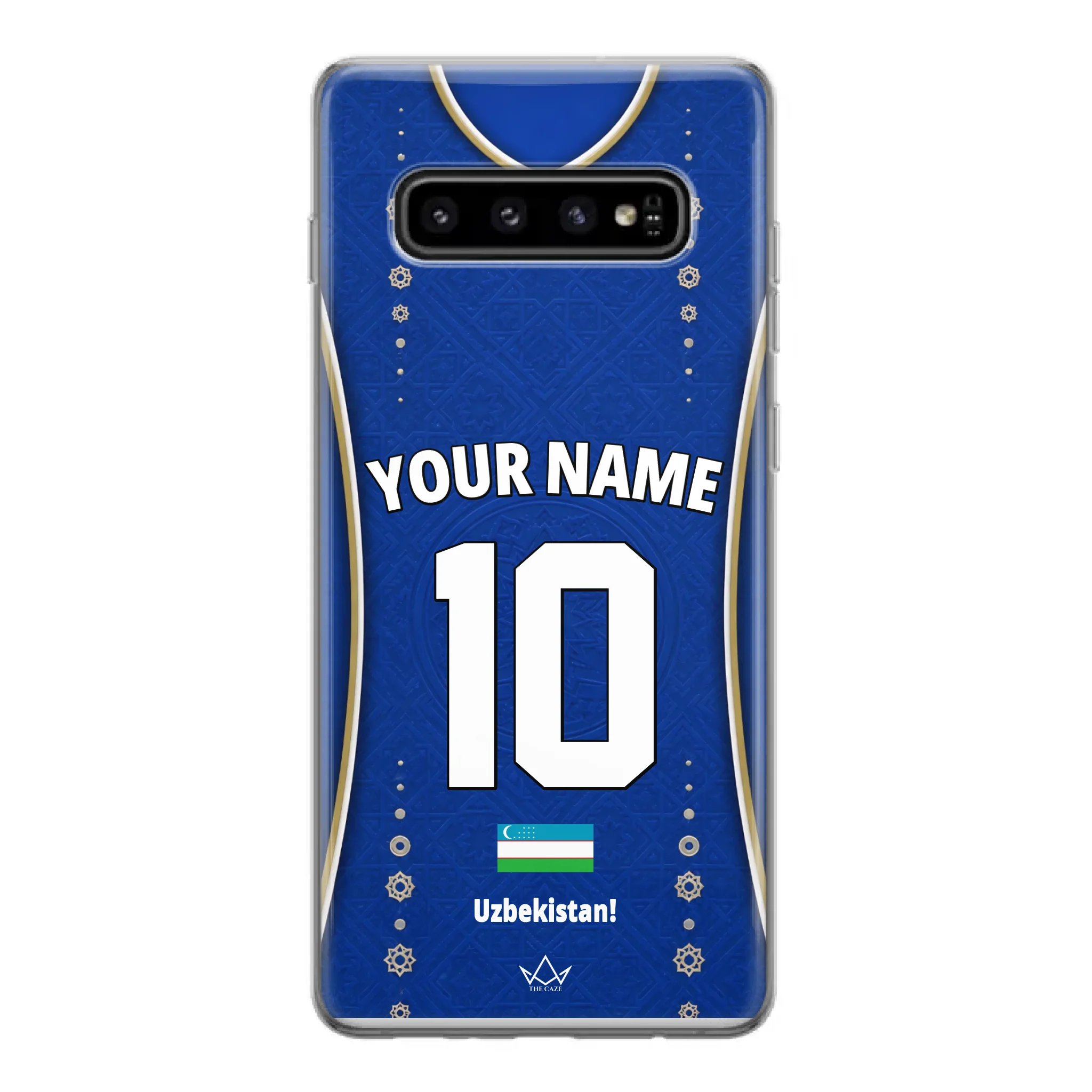 Custom Uzbekistan World Cup 2026 Phone Case