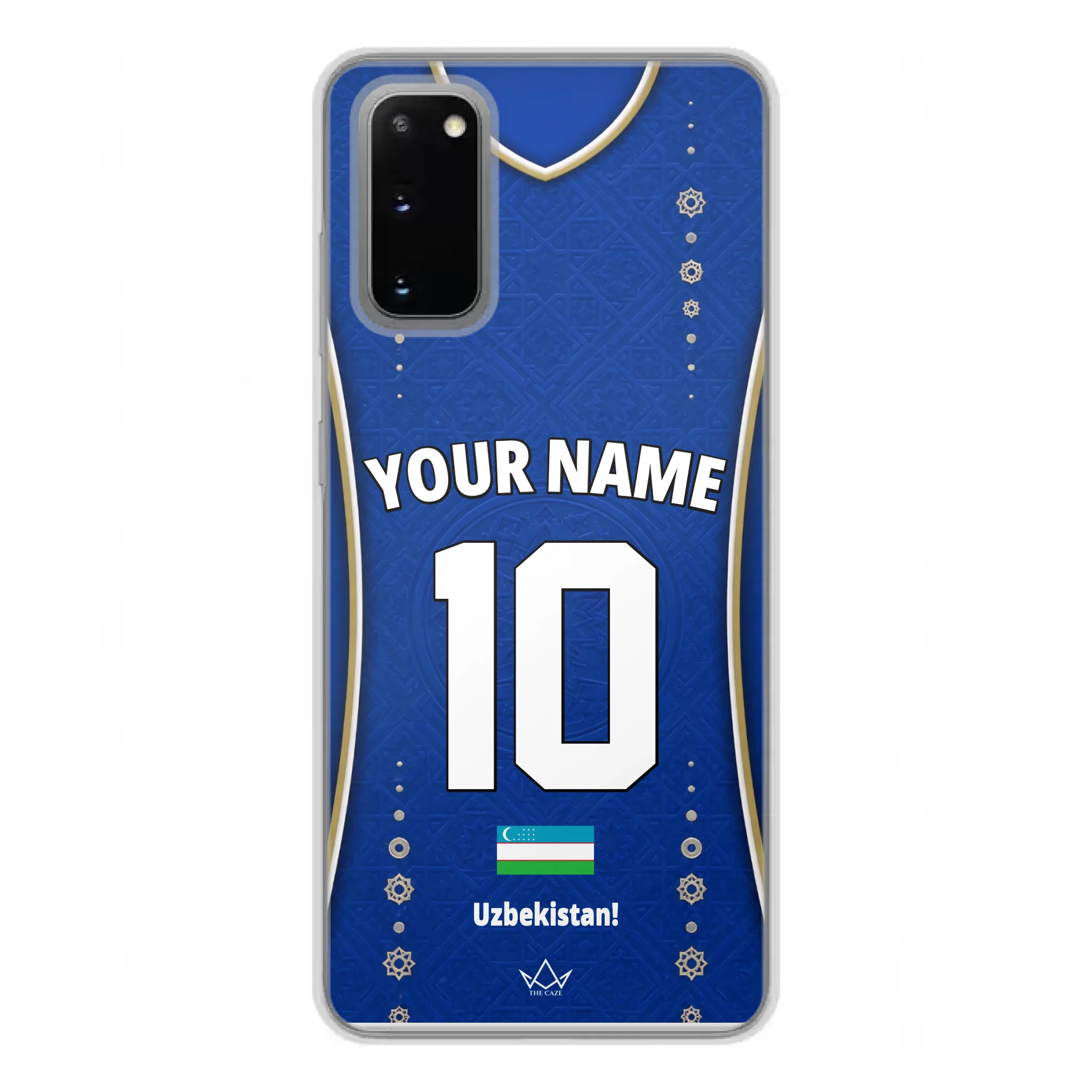 Custom Uzbekistan World Cup 2026 Phone Case
