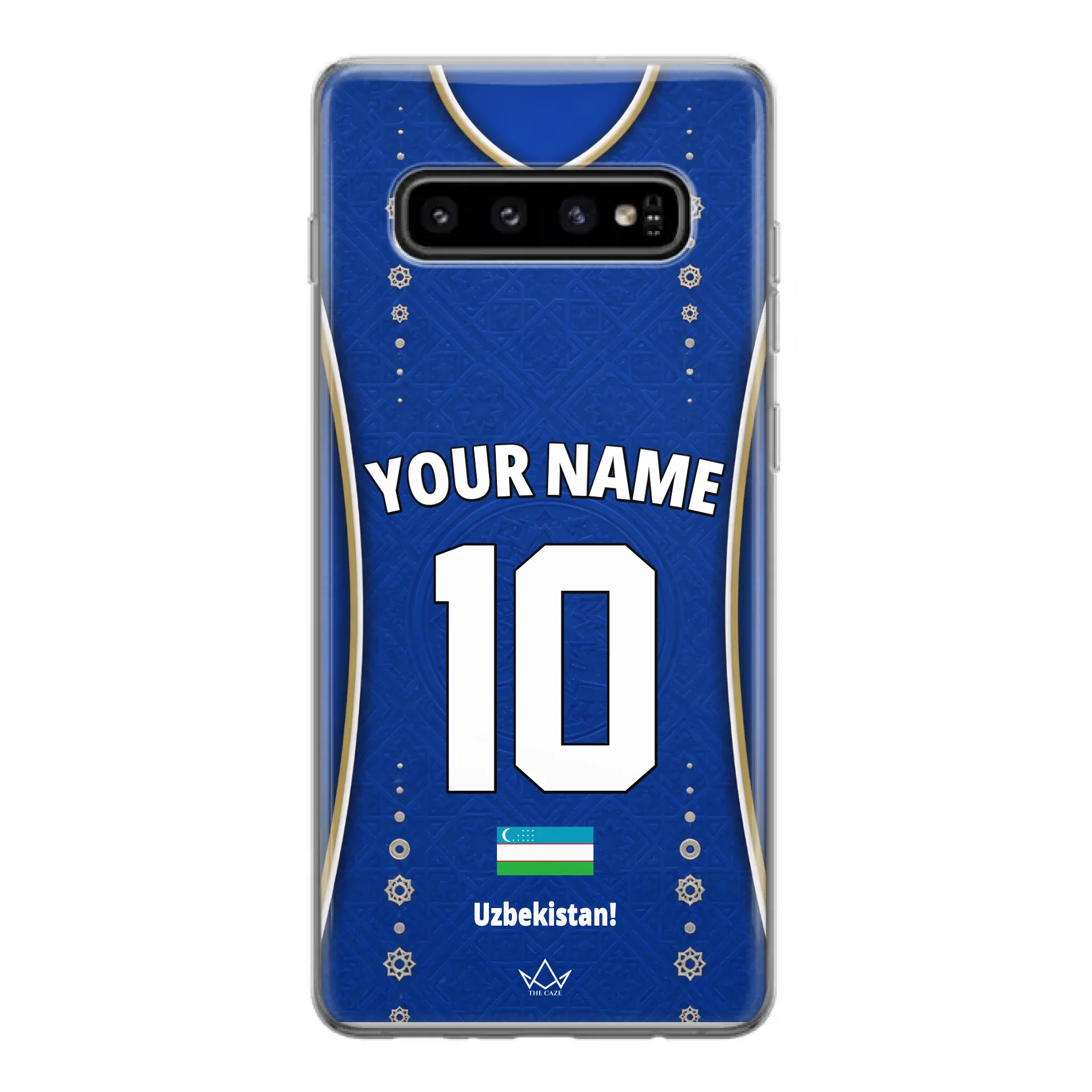 Custom Uzbekistan World Cup 2026 Phone Case