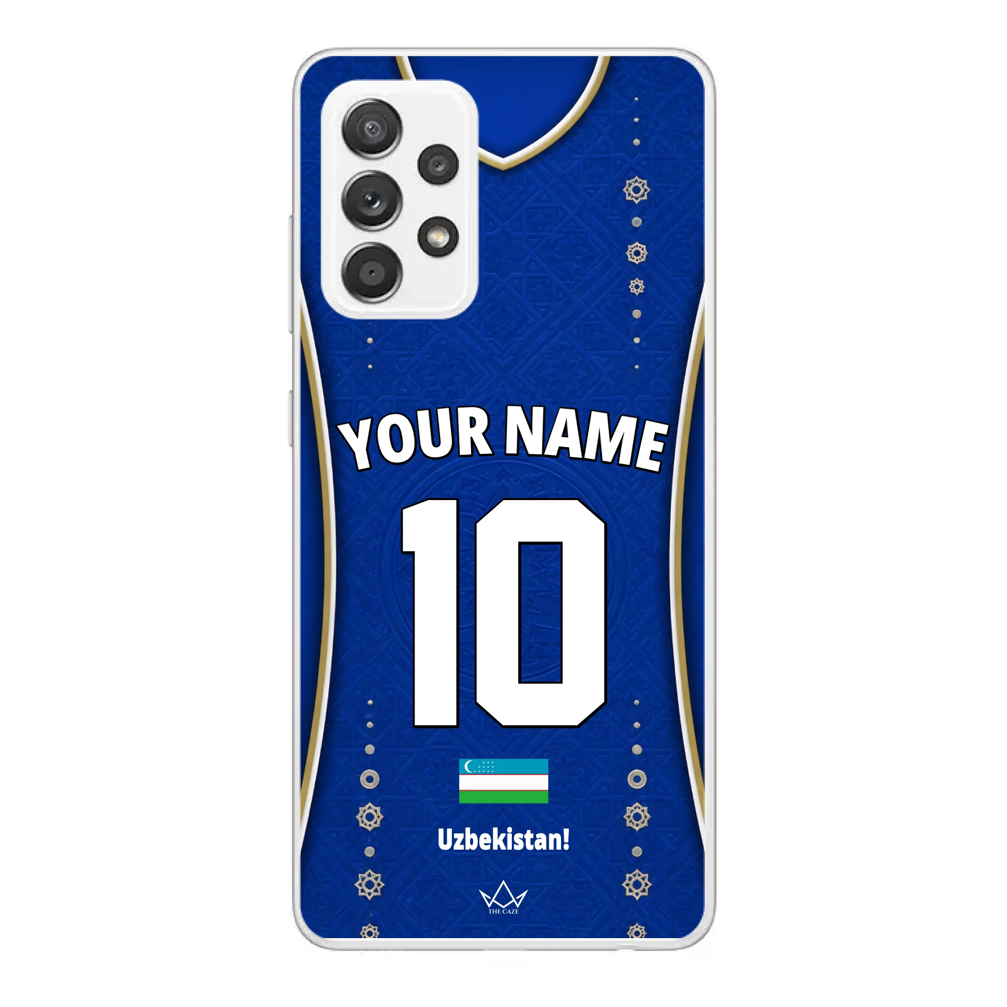 Custom Uzbekistan World Cup 2026 Phone Case