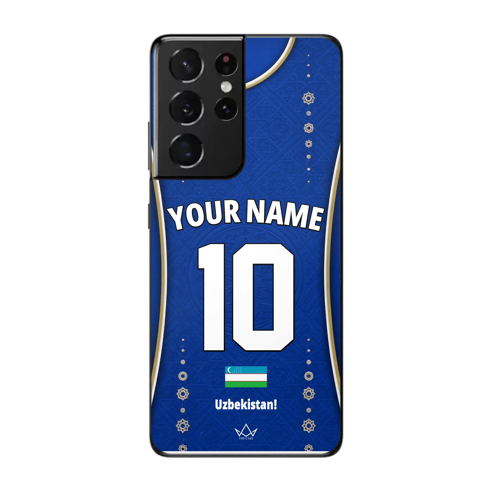 Custom Uzbekistan World Cup 2026 Phone Case