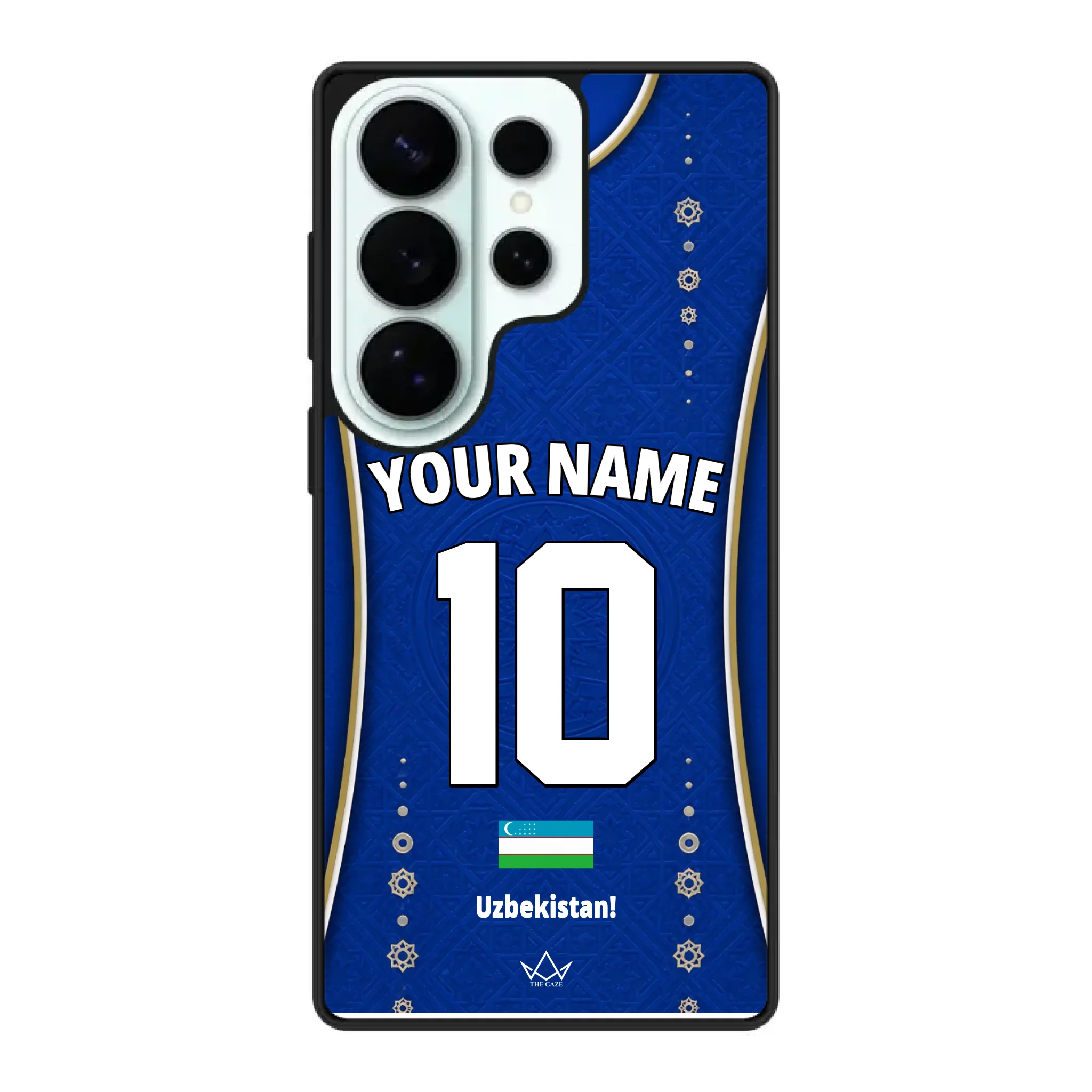 Custom Uzbekistan World Cup 2026 Phone Case