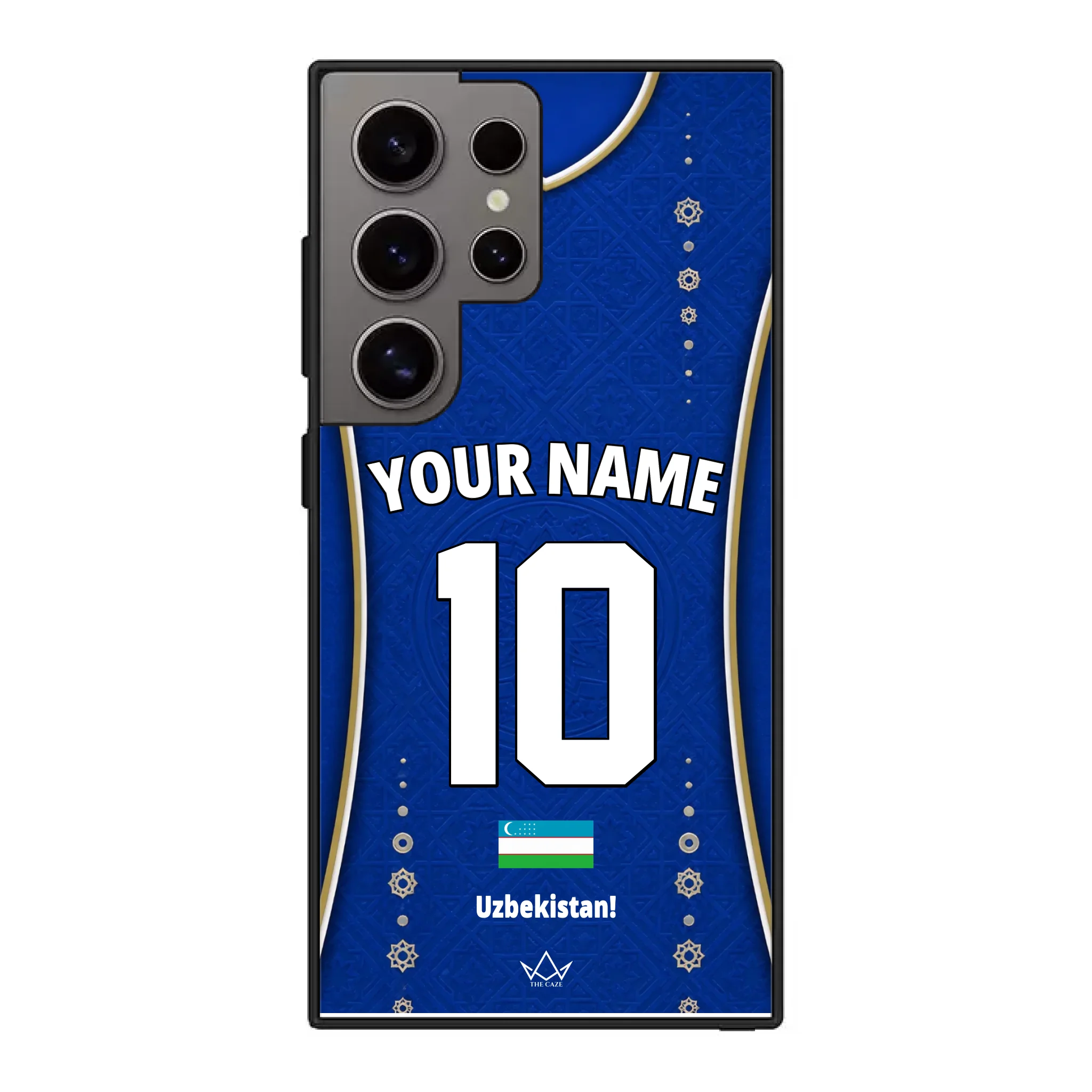 Custom Uzbekistan World Cup 2026 Phone Case