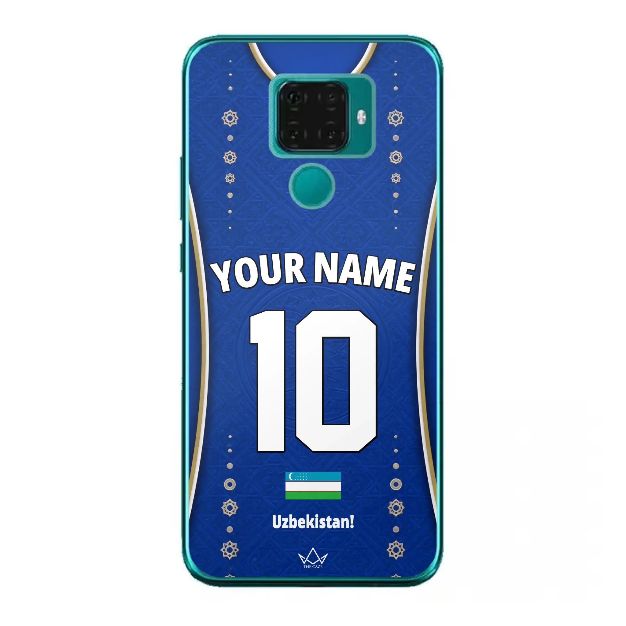 Custom Uzbekistan World Cup 2026 Phone Case