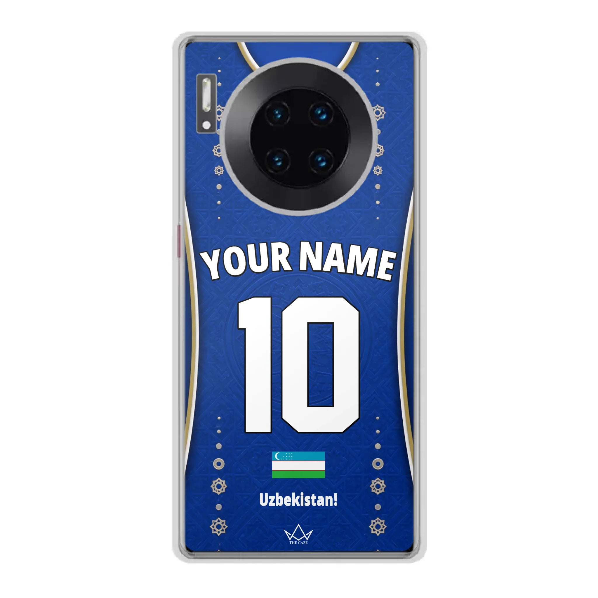 Custom Uzbekistan World Cup 2026 Phone Case