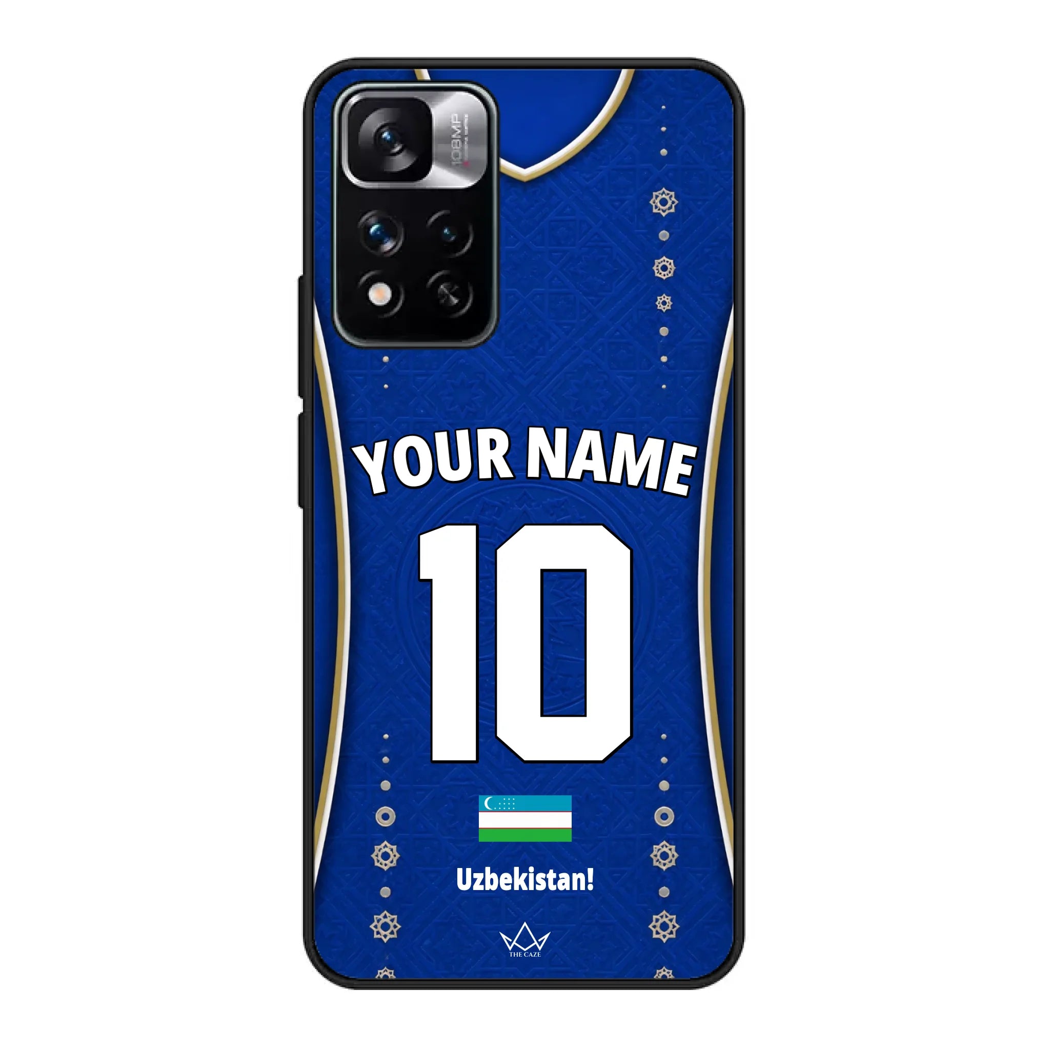 Custom Uzbekistan World Cup 2026 Phone Case