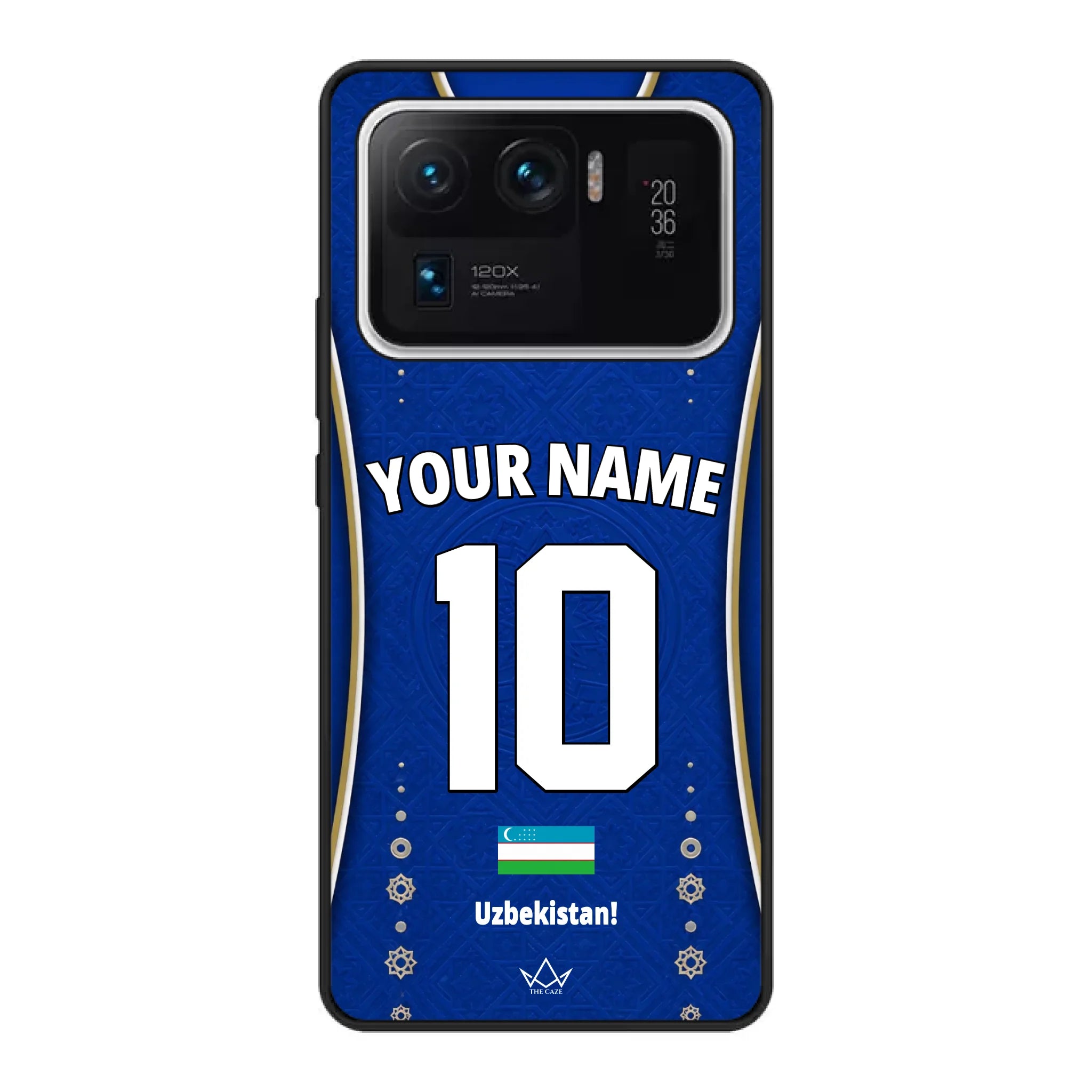 Custom Uzbekistan World Cup 2026 Phone Case