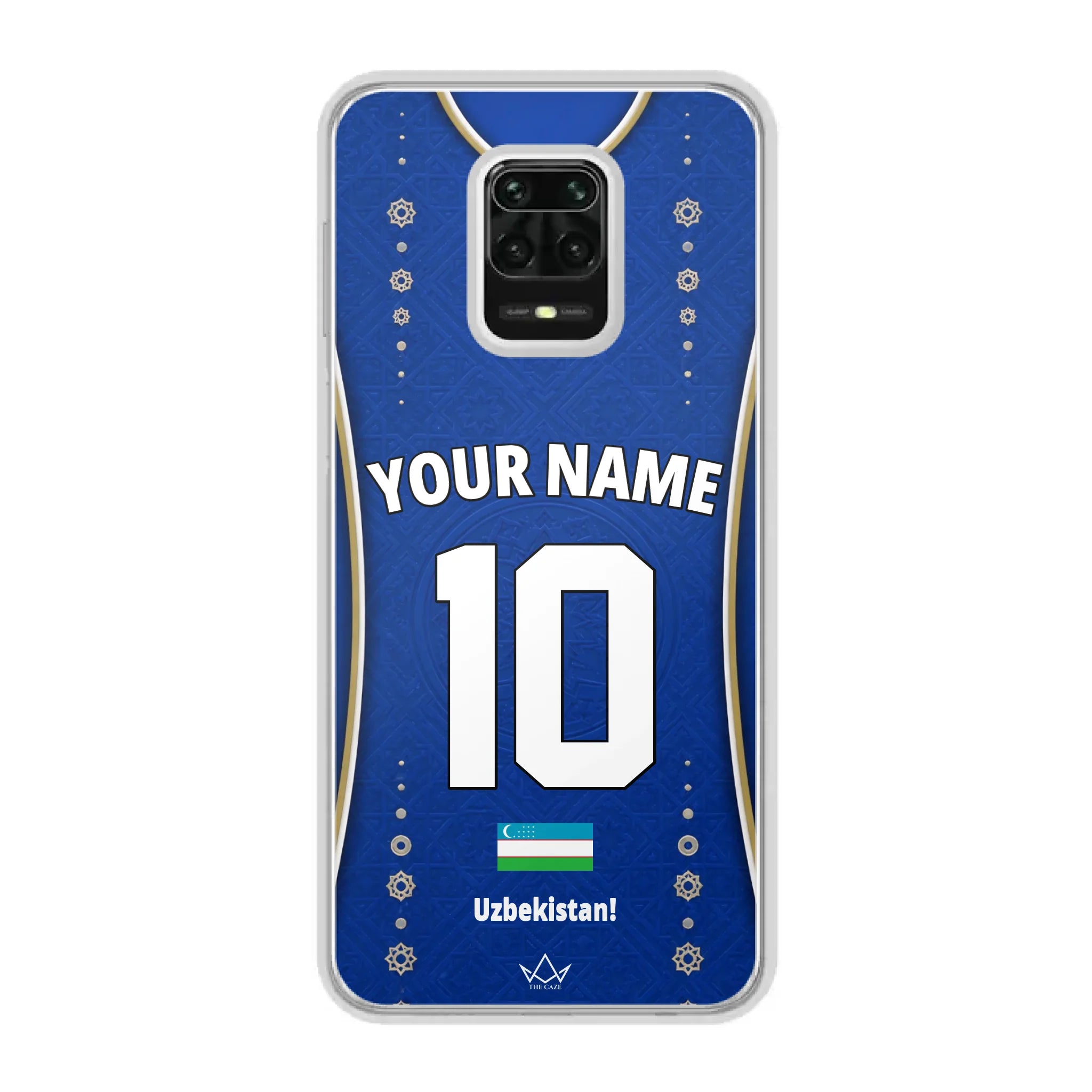Custom Uzbekistan World Cup 2026 Phone Case