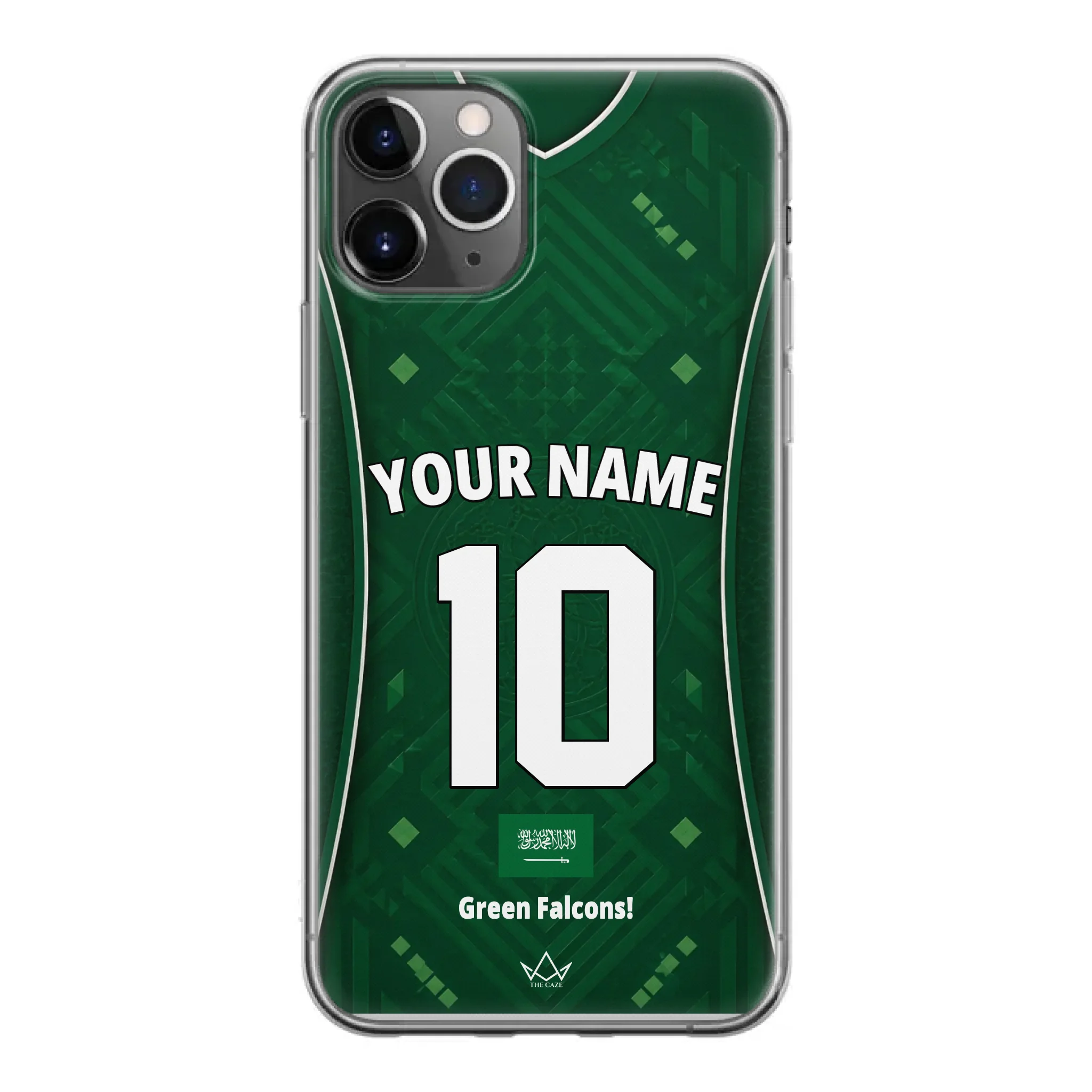 Custom Saudi Arabia World Cup 2026 Phone Case