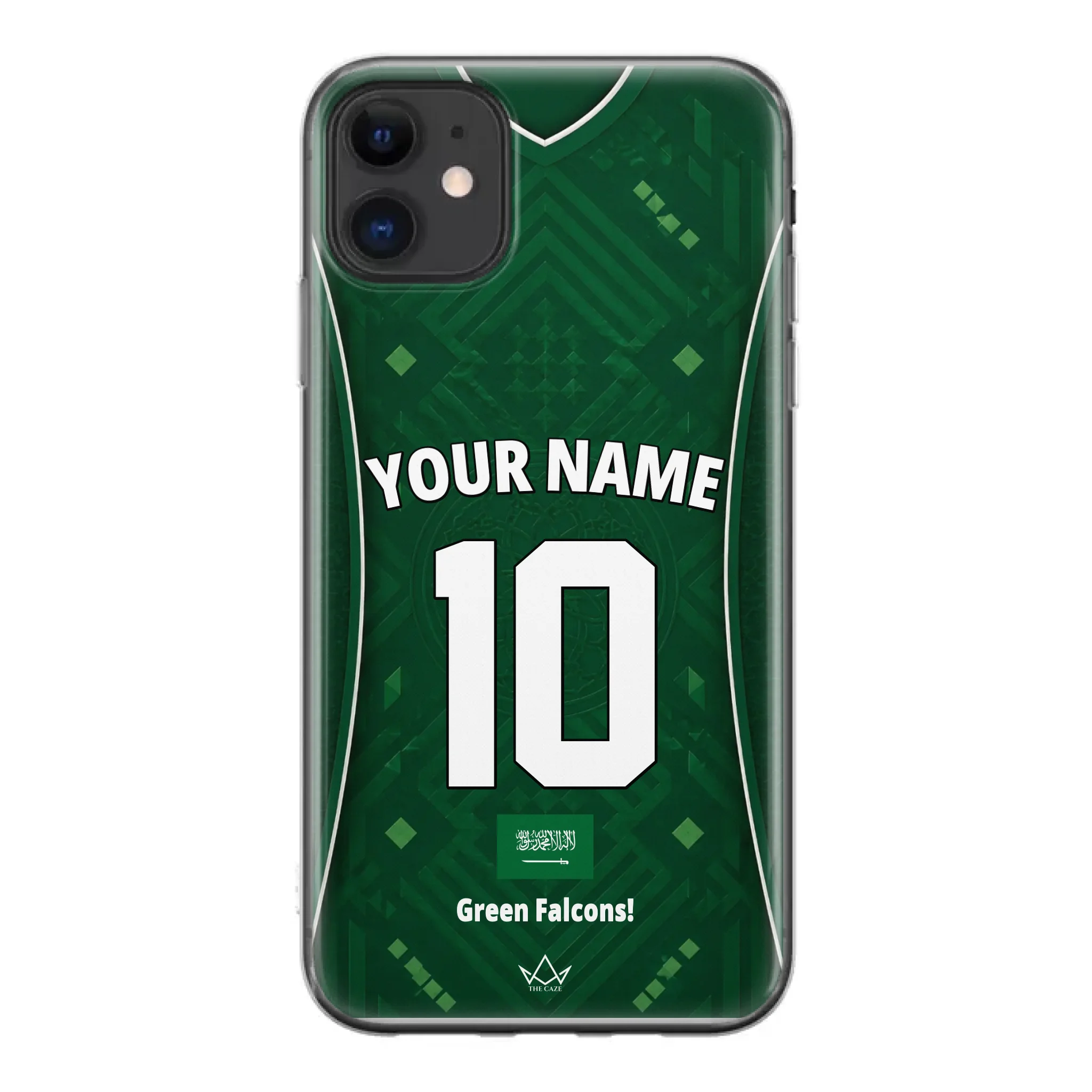Custom Saudi Arabia World Cup 2026 Phone Case