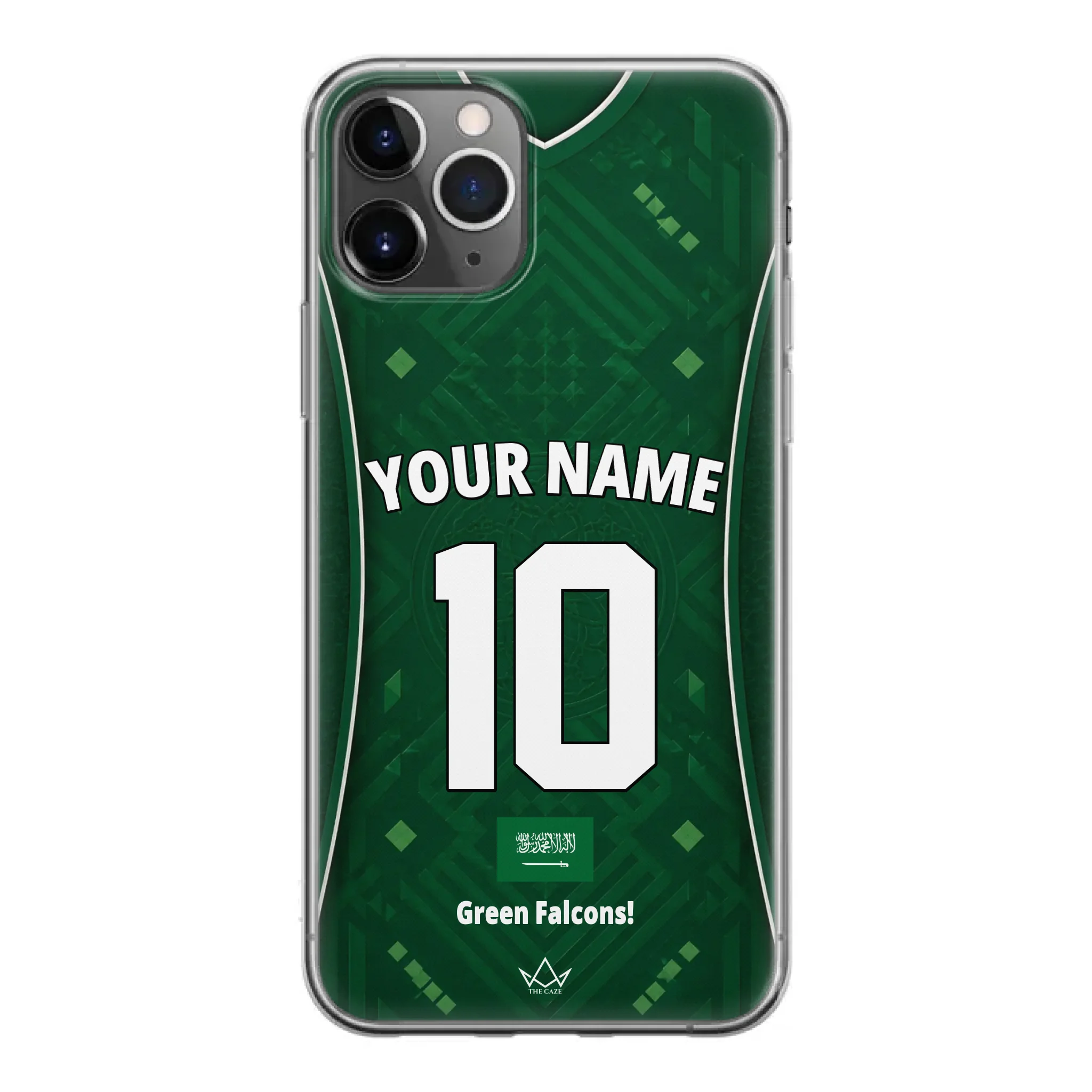 Custom Saudi Arabia World Cup 2026 Phone Case