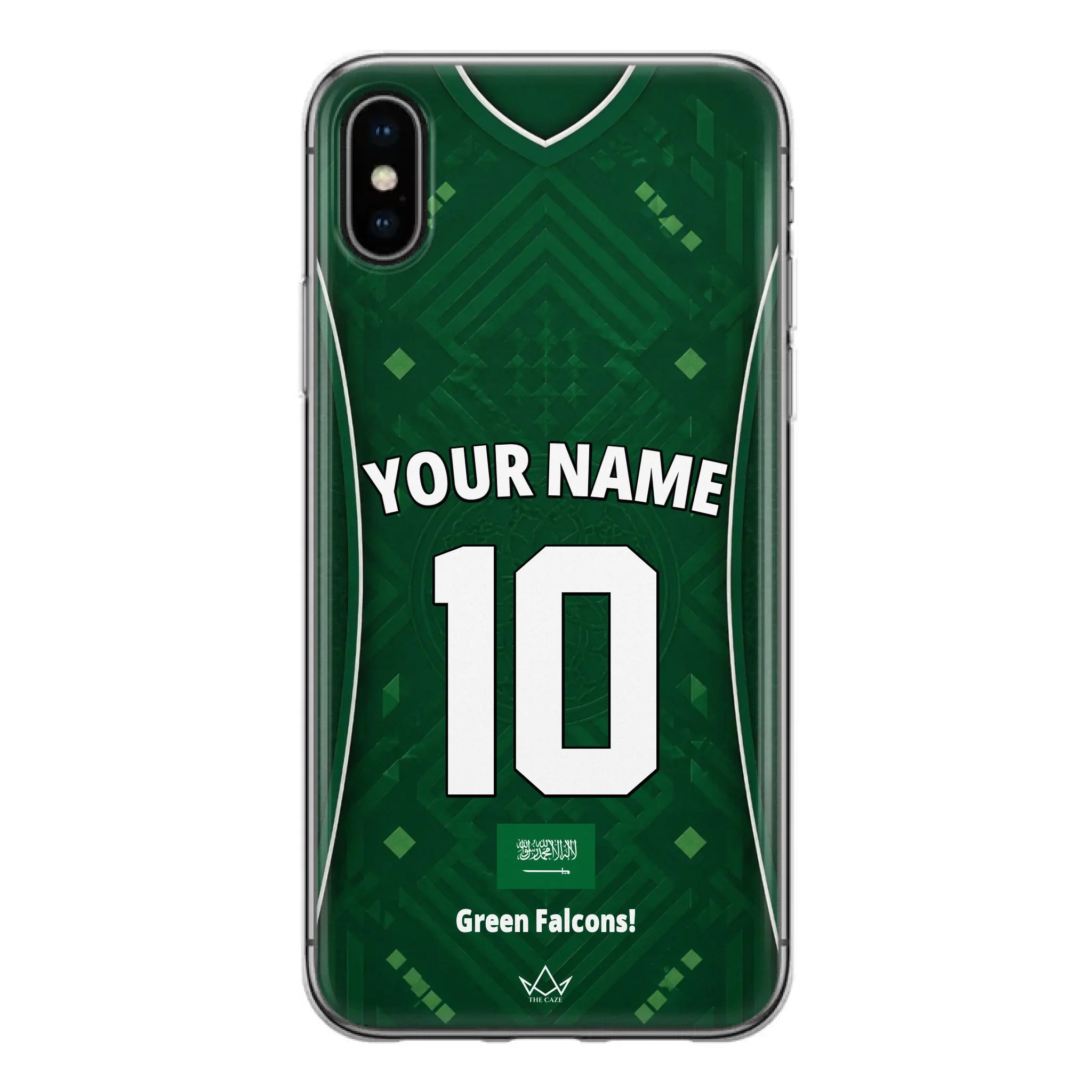 Custom Saudi Arabia World Cup 2026 Phone Case