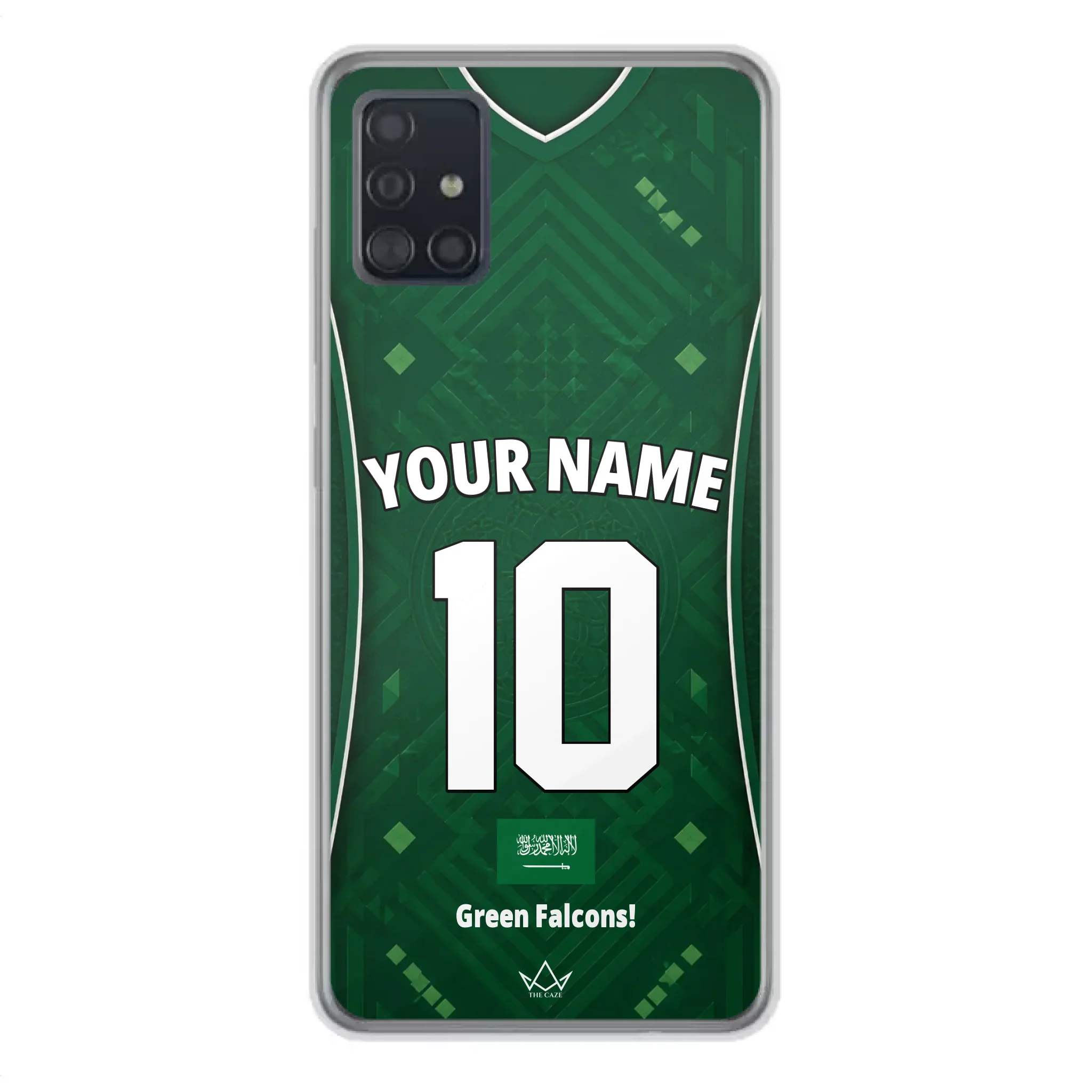 Custom Saudi Arabia World Cup 2026 Phone Case