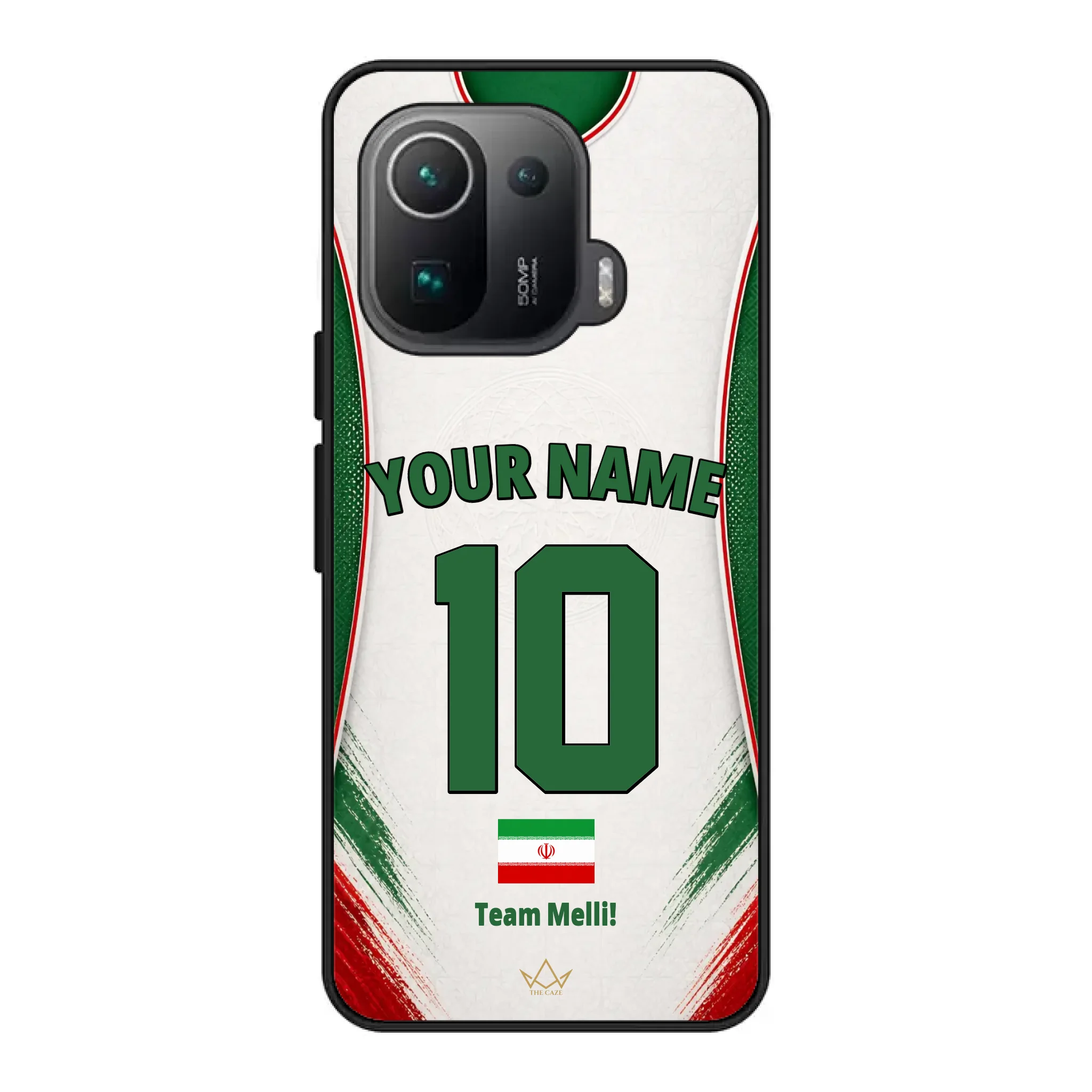 Custom Iran World Cup 2026 Phone Case