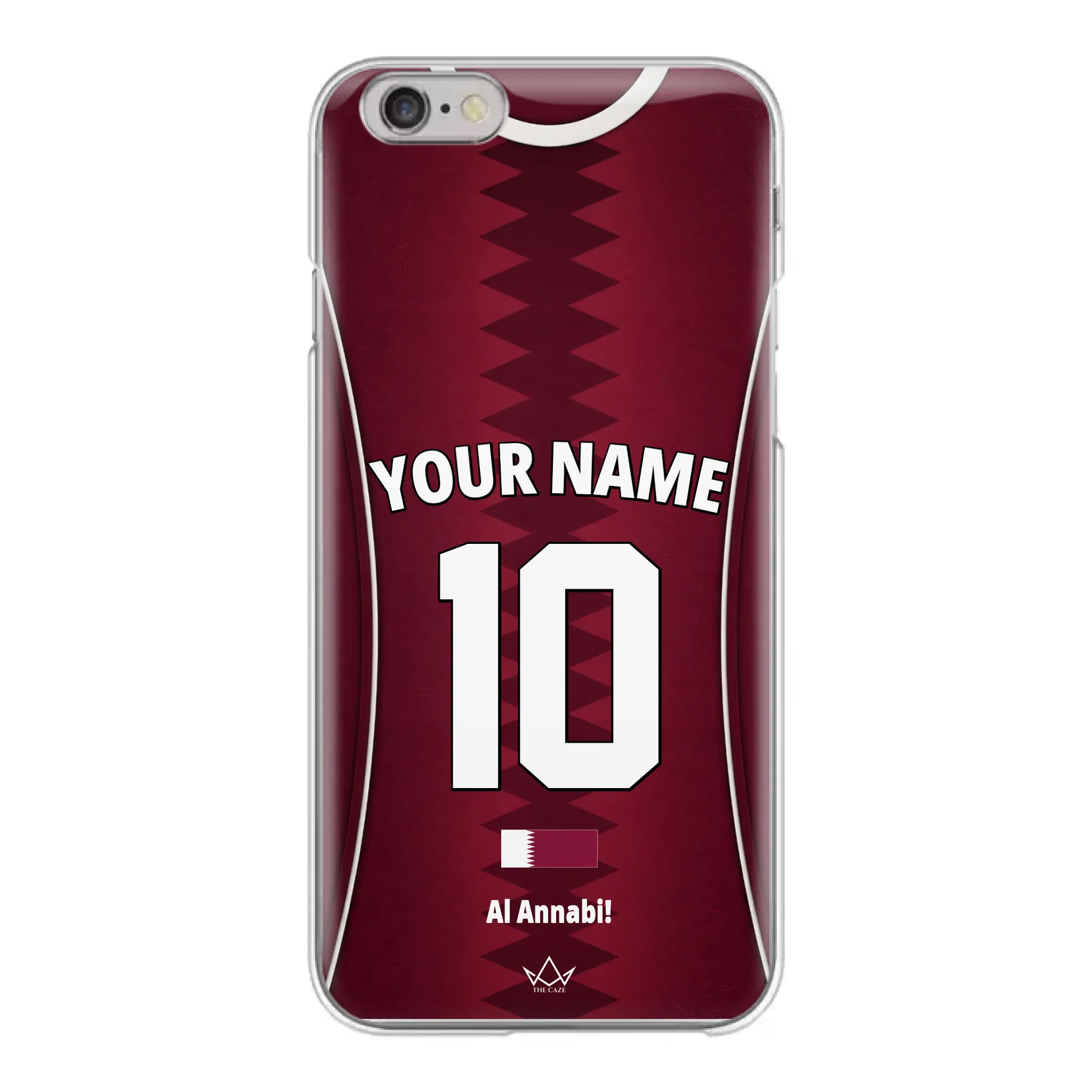 Coque de téléphone personnalisée Coupe du Monde Qatar 2026