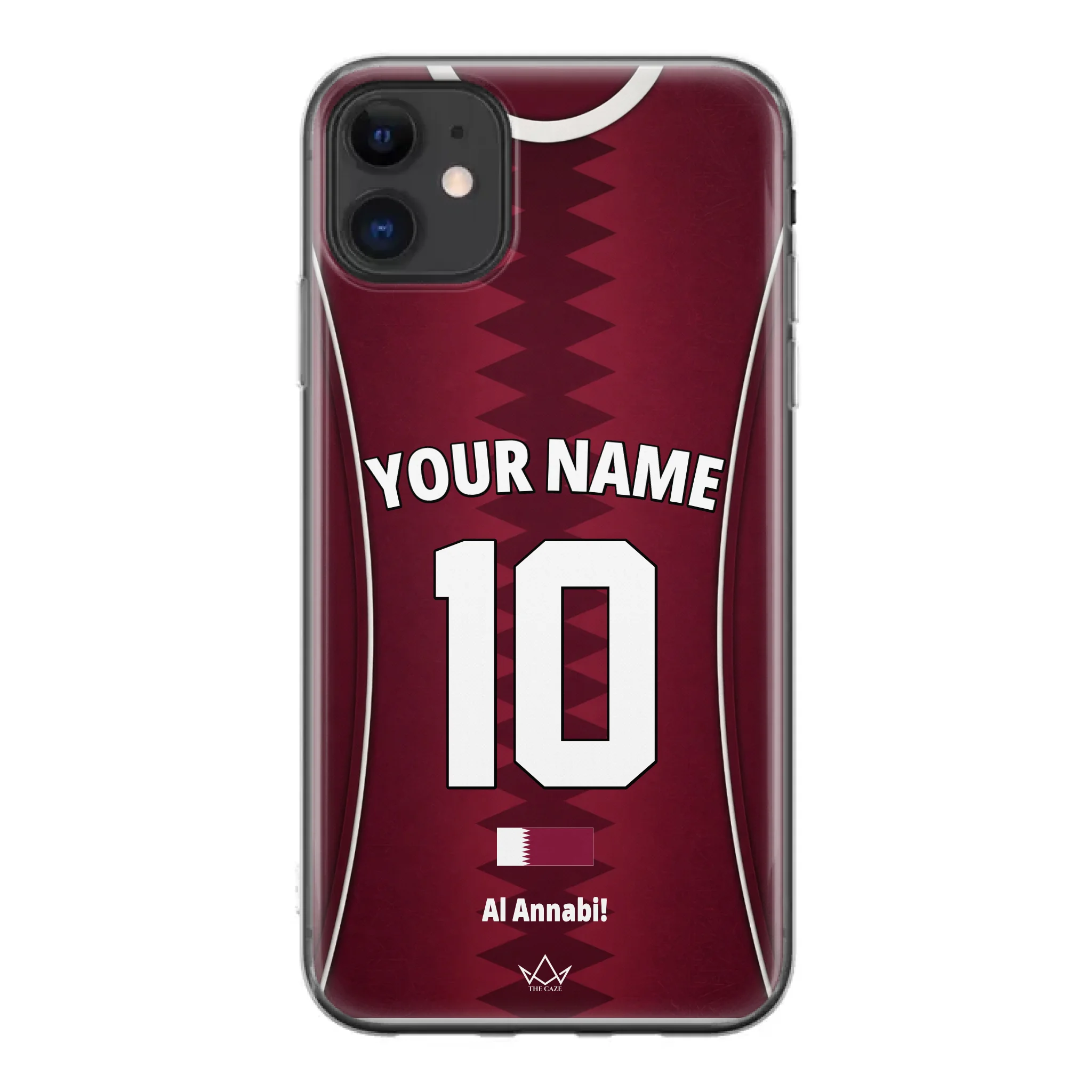 Coque de téléphone personnalisée Coupe du Monde Qatar 2026