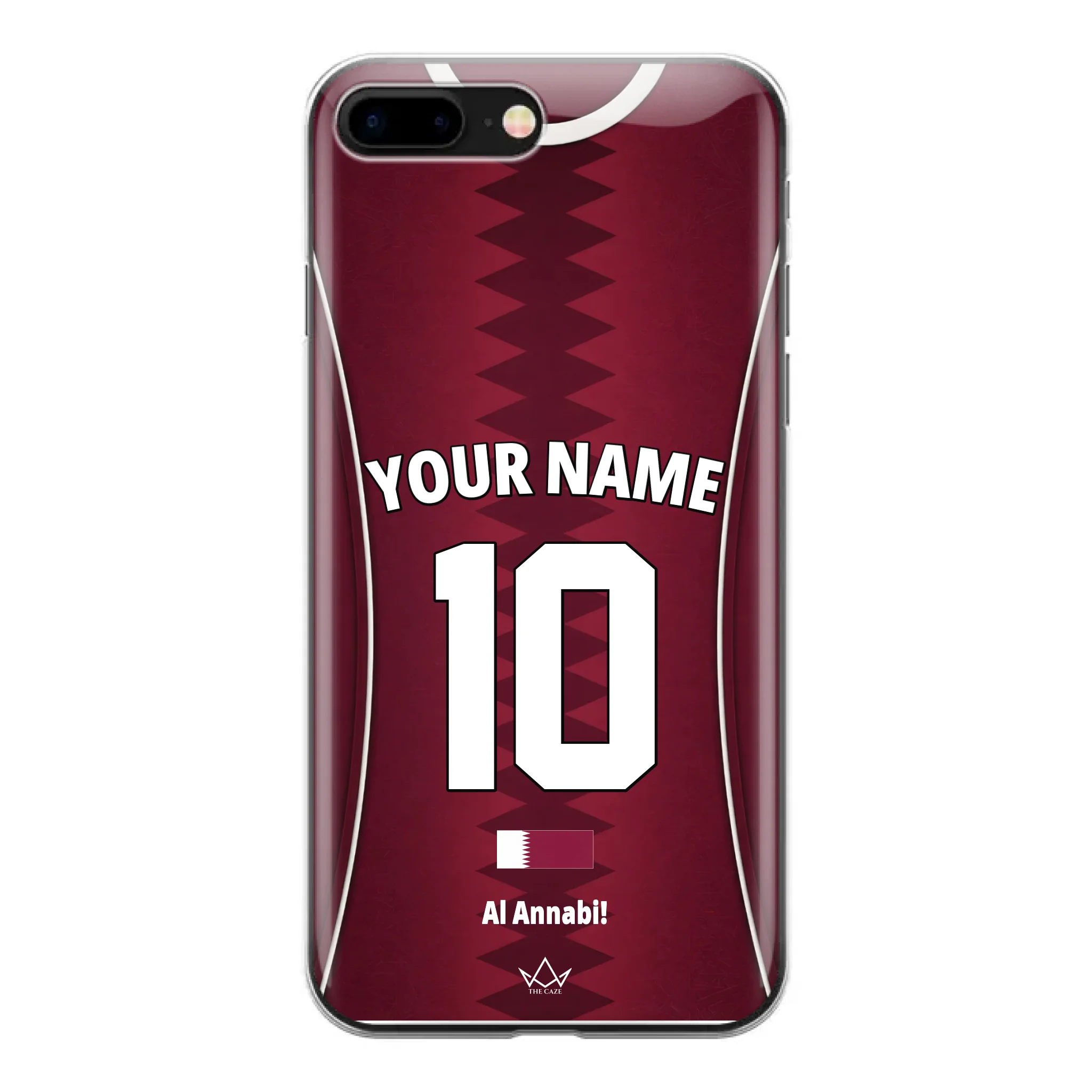 Coque de téléphone personnalisée Coupe du Monde Qatar 2026