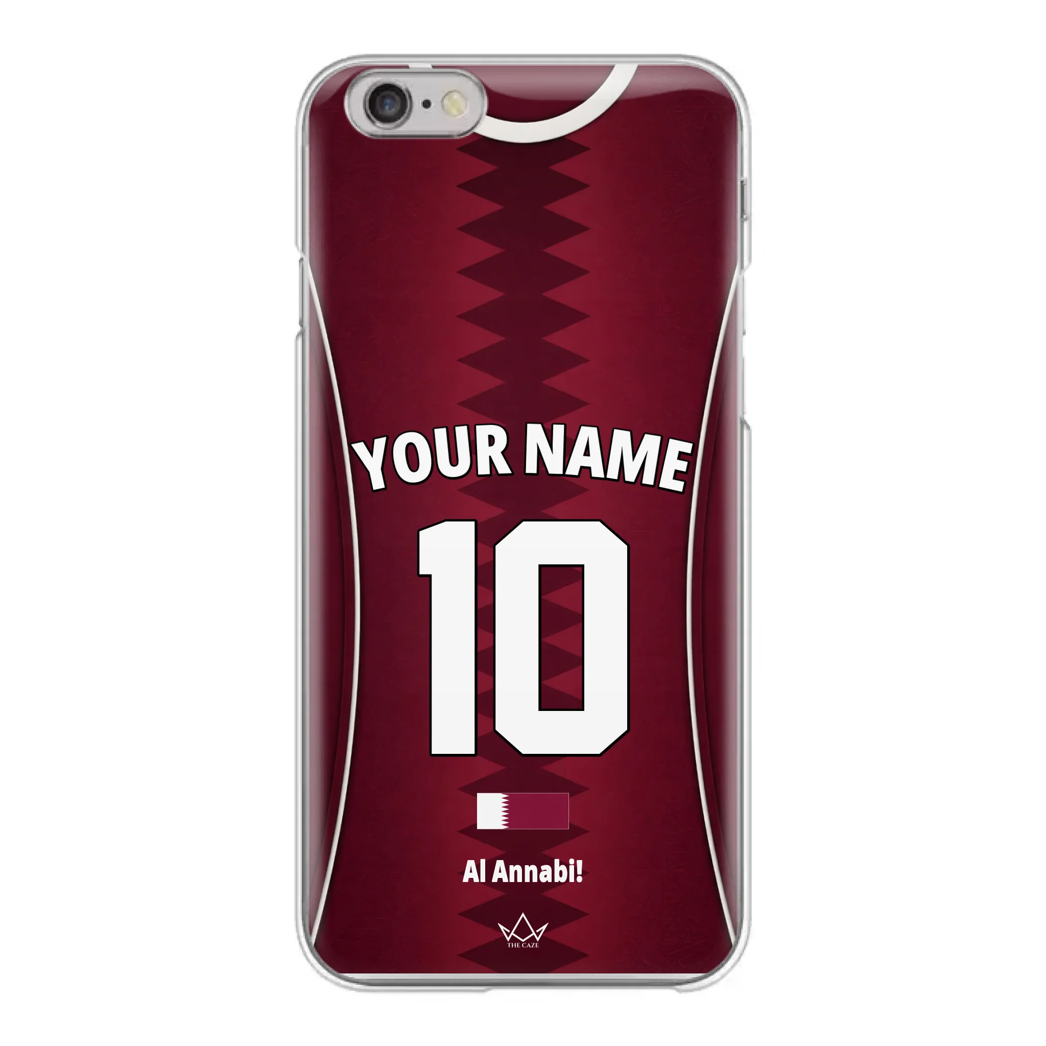 Coque de téléphone personnalisée Coupe du Monde Qatar 2026