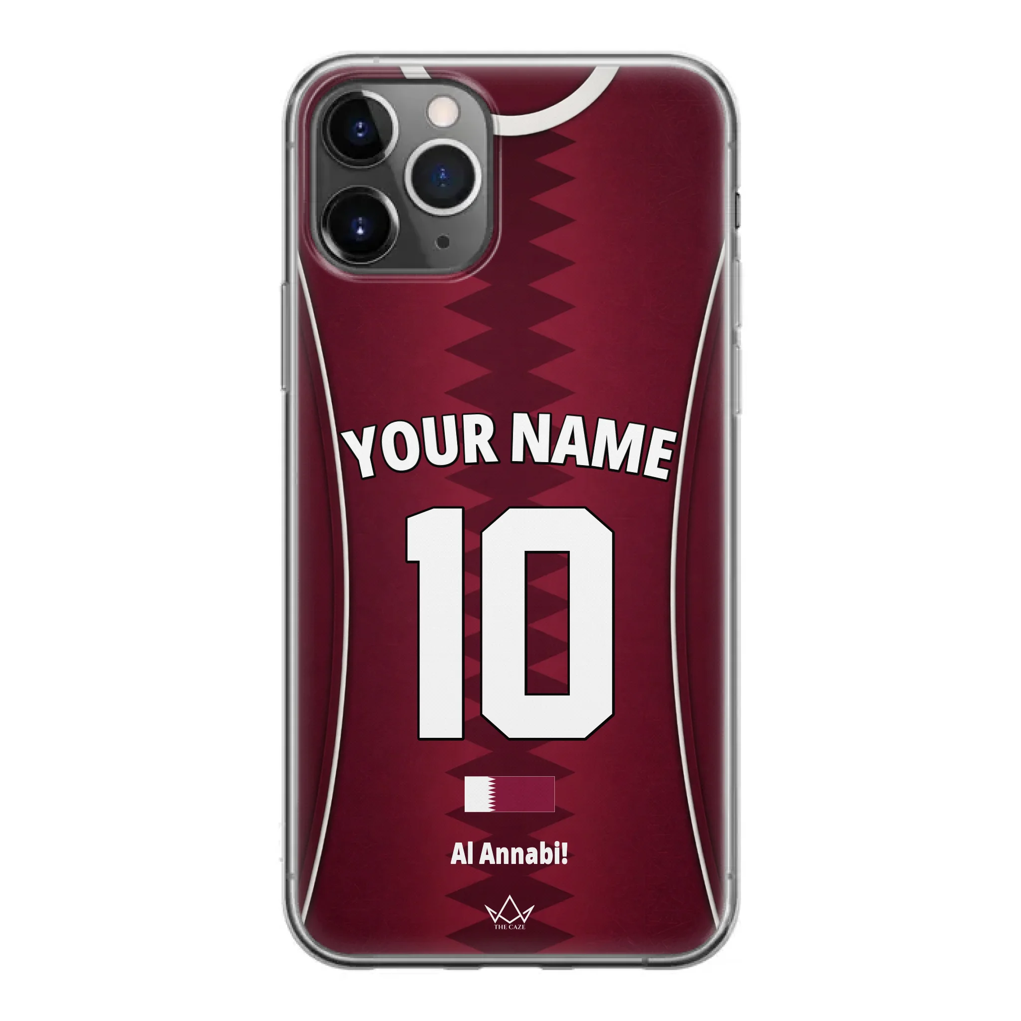 Coque de téléphone personnalisée Coupe du Monde Qatar 2026