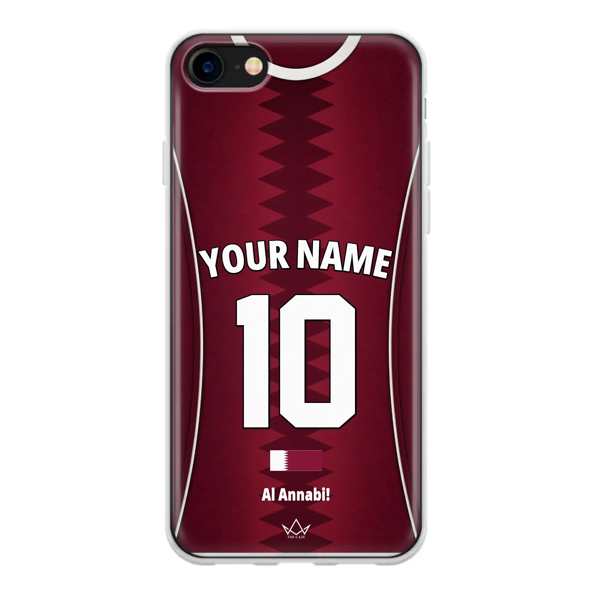 Coque de téléphone personnalisée Coupe du Monde Qatar 2026