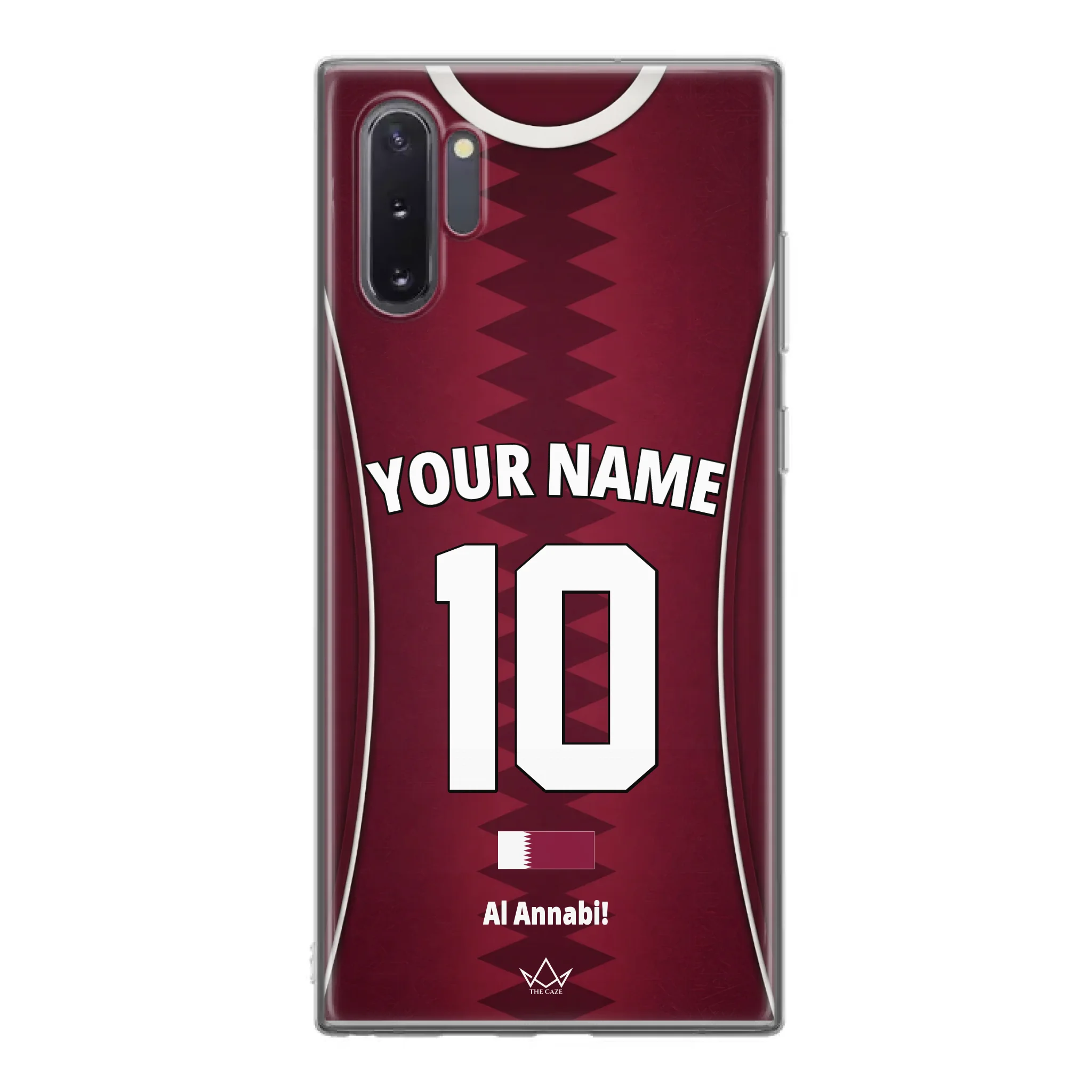 Coque de téléphone personnalisée Coupe du Monde Qatar 2026