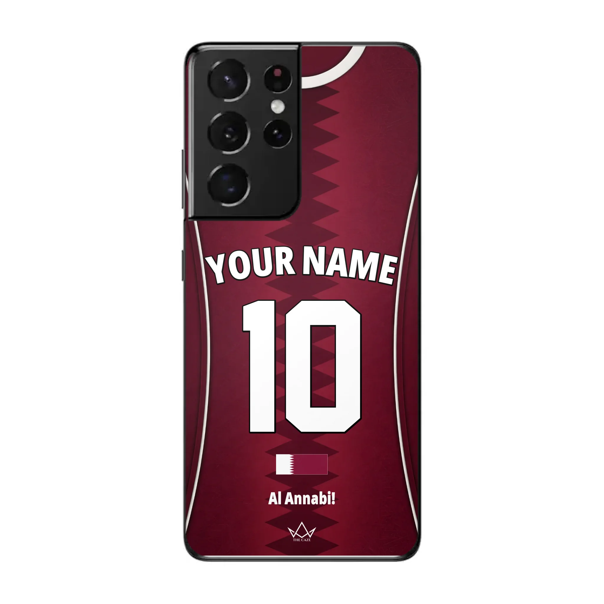 Coque de téléphone personnalisée Coupe du Monde Qatar 2026