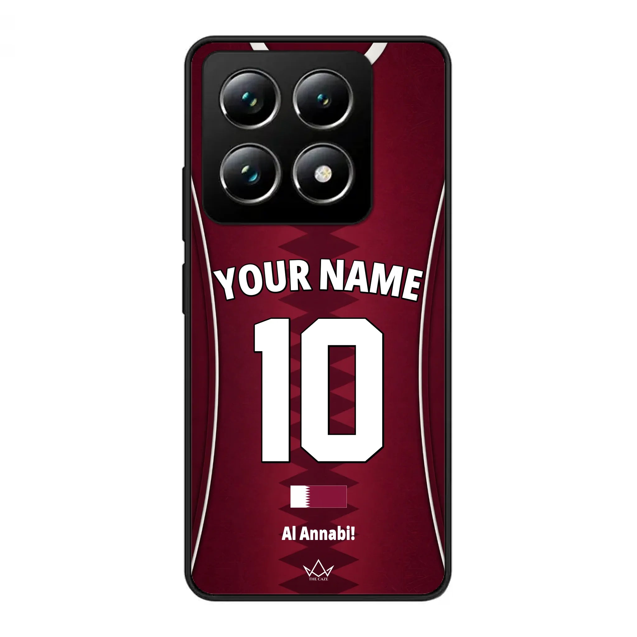 Coque de téléphone personnalisée Coupe du Monde Qatar 2026