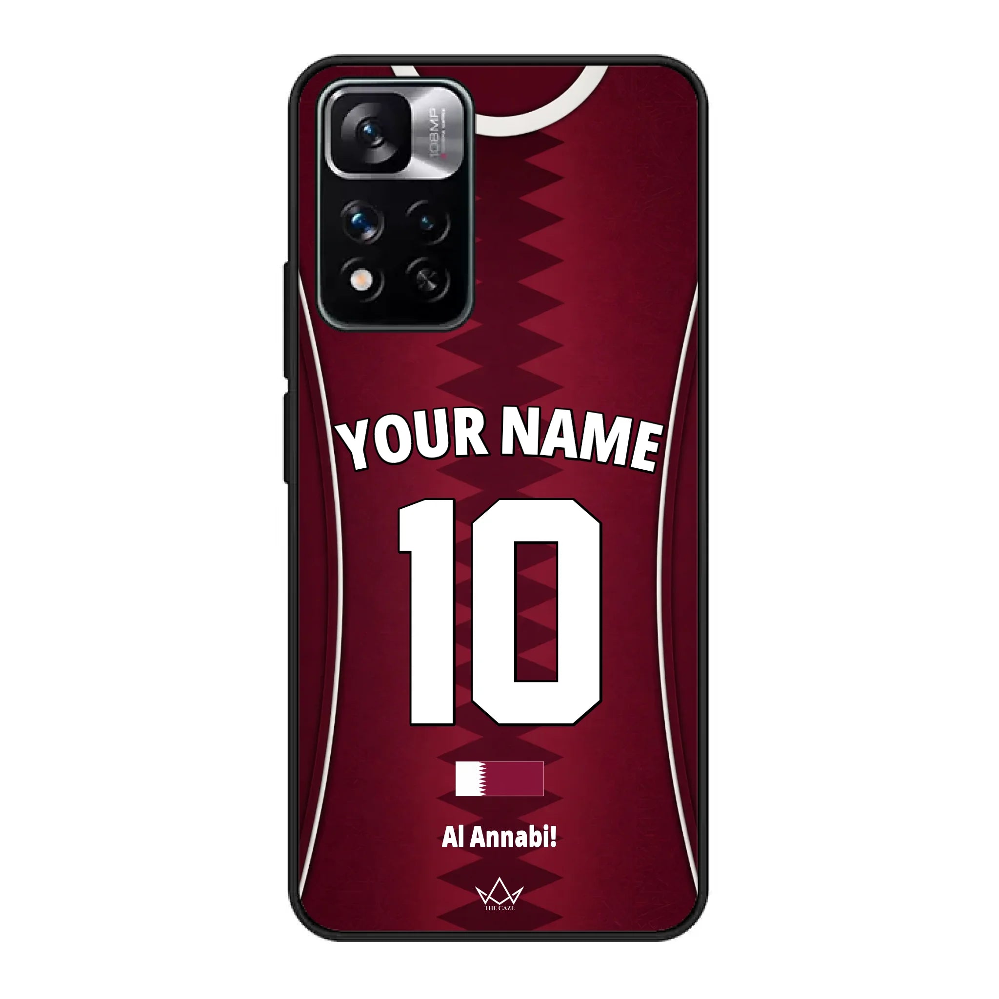 Coque de téléphone personnalisée Coupe du Monde Qatar 2026