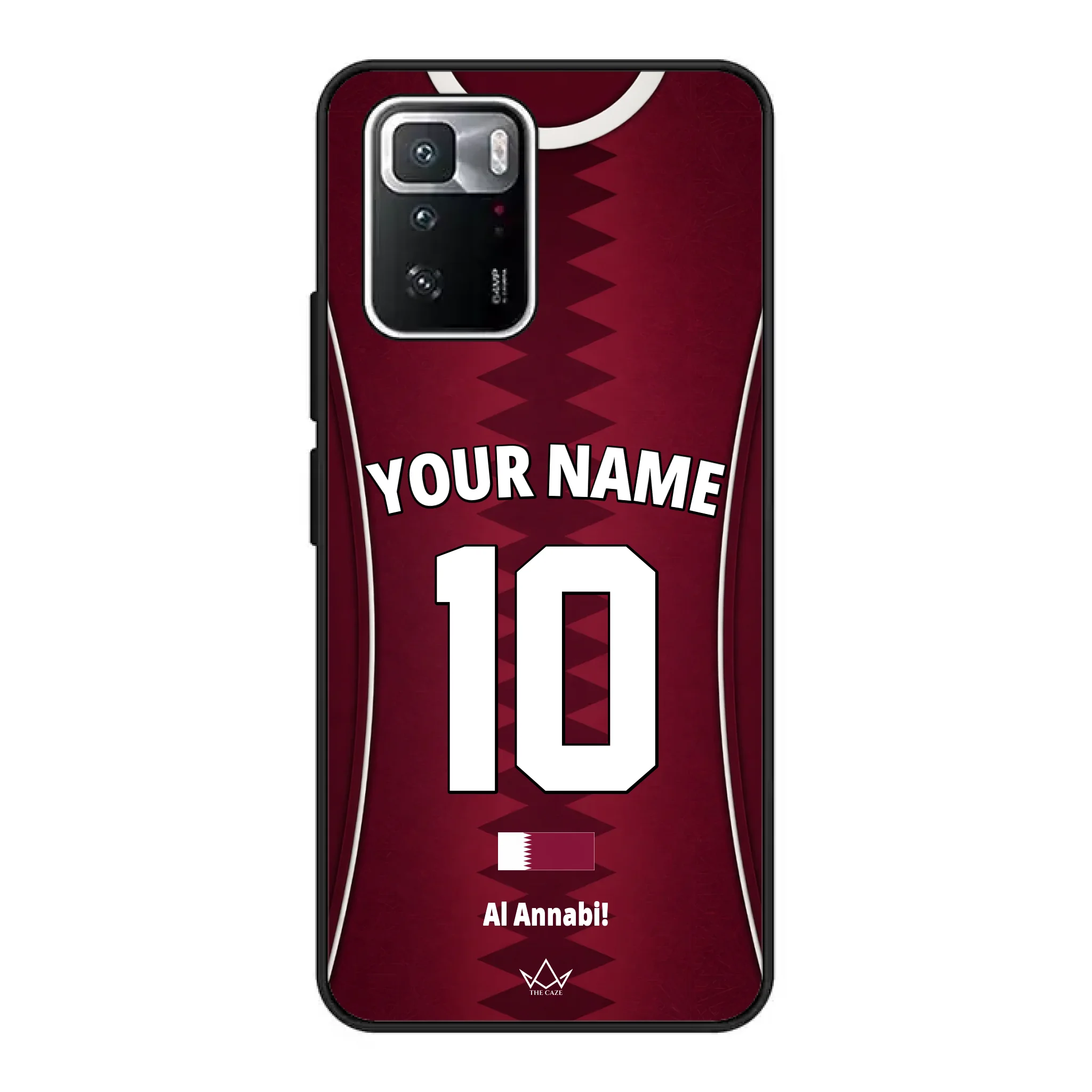 Coque de téléphone personnalisée Coupe du Monde Qatar 2026