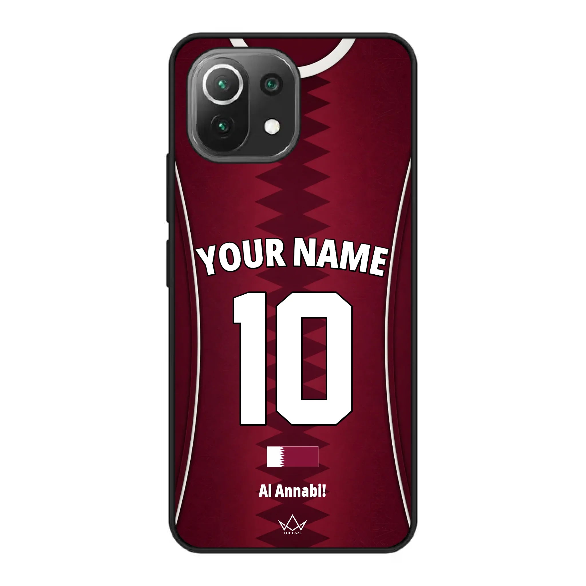 Coque de téléphone personnalisée Coupe du Monde Qatar 2026