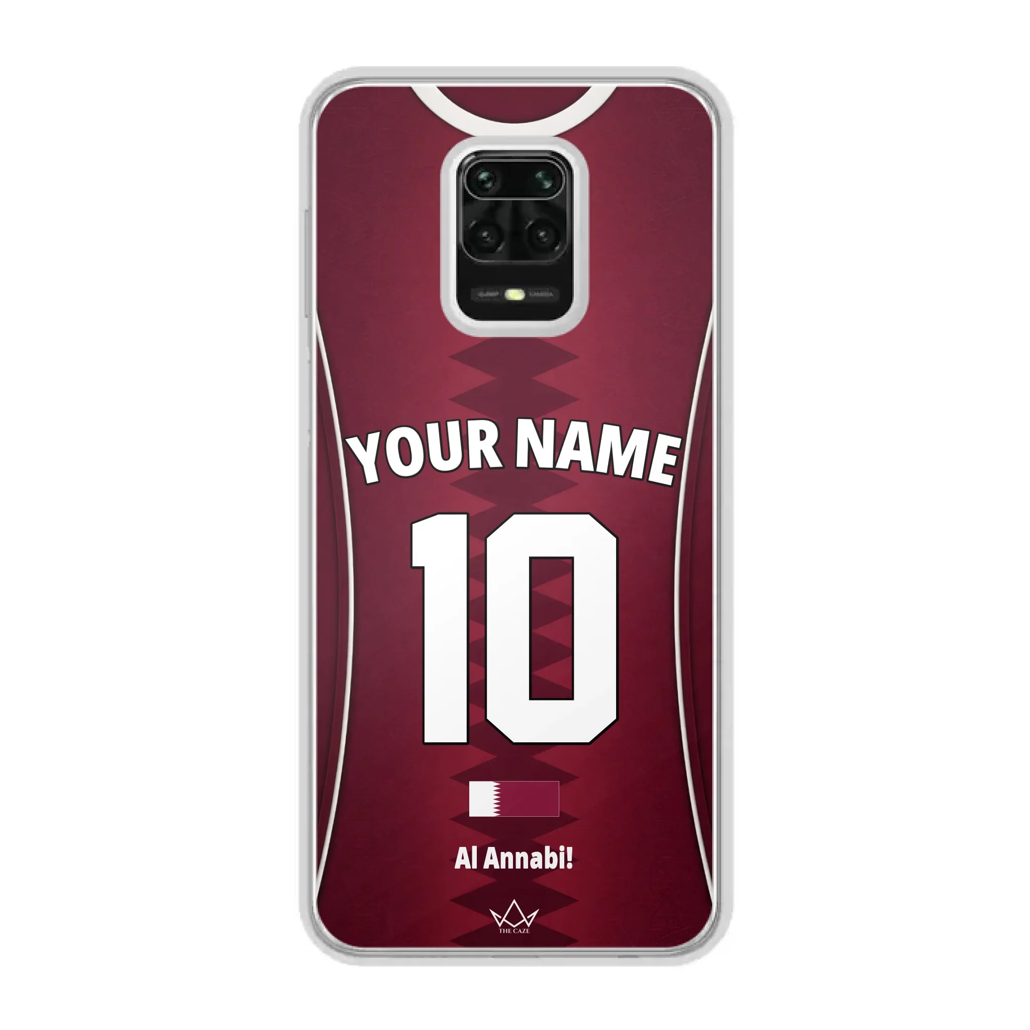 Coque de téléphone personnalisée Coupe du Monde Qatar 2026