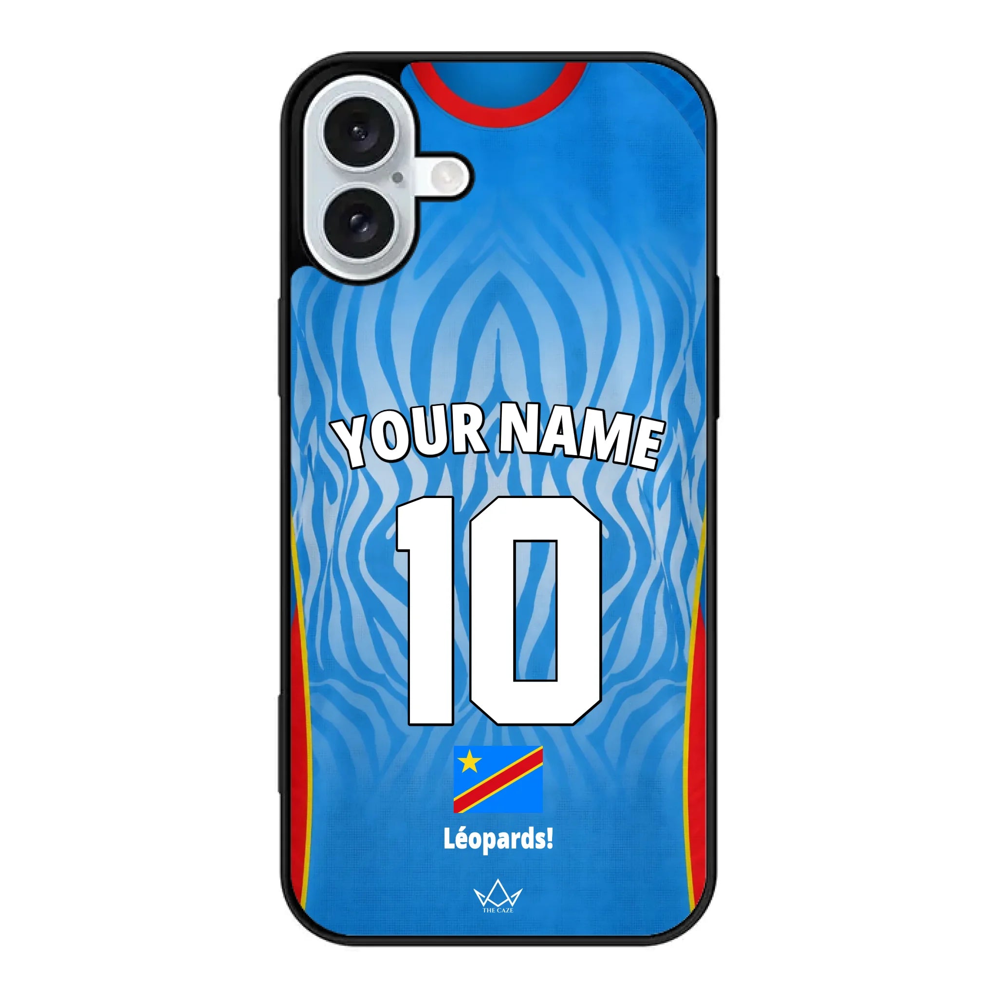 Coque de téléphone personnalisée RDC Coupe du Monde 2026