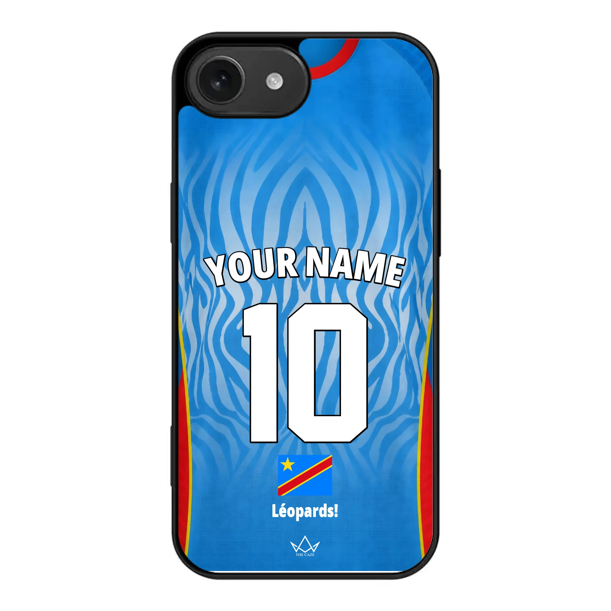Coque de téléphone personnalisée RDC Coupe du Monde 2026