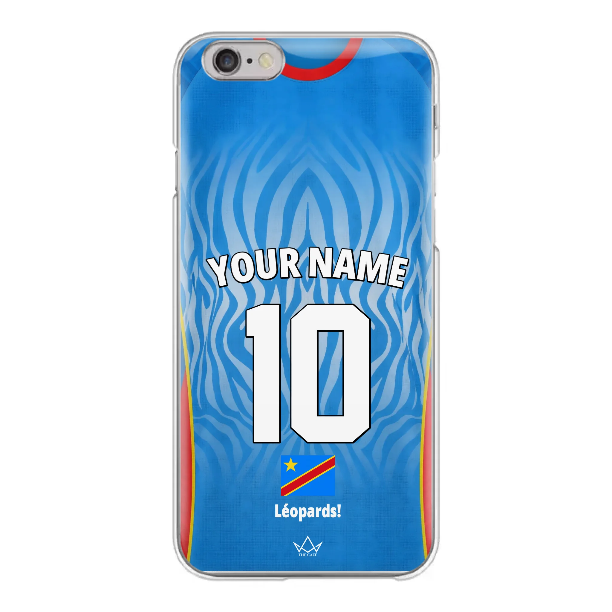 Coque de téléphone personnalisée RDC Coupe du Monde 2026