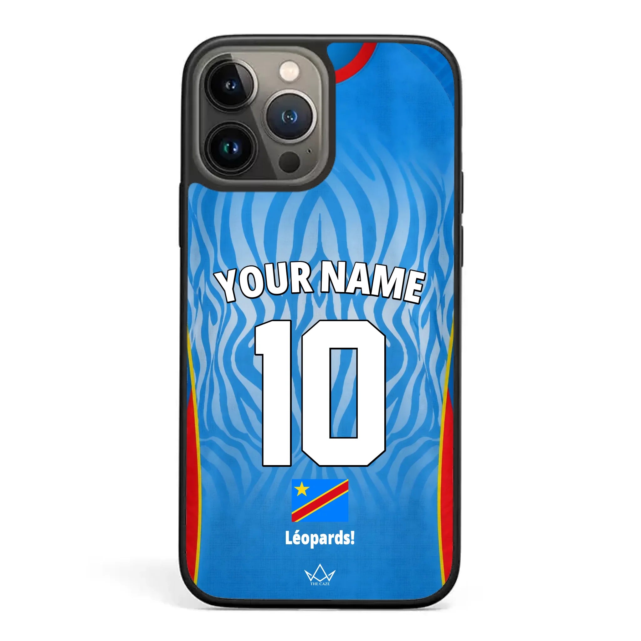 Coque de téléphone personnalisée RDC Coupe du Monde 2026