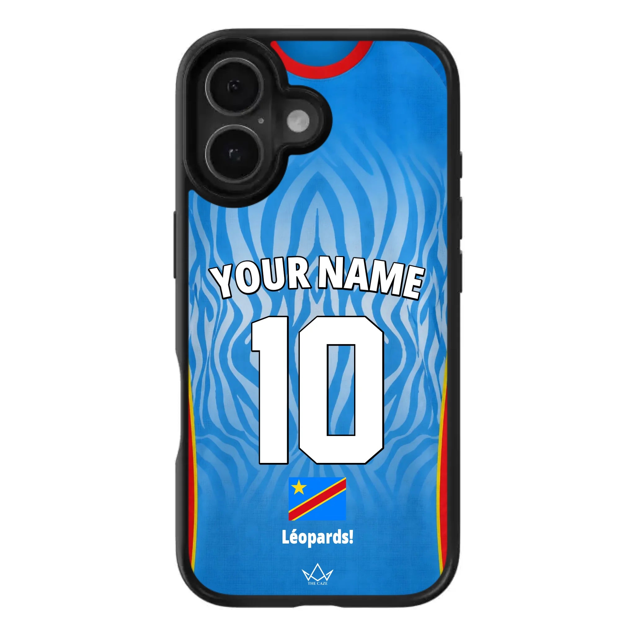 Coque de téléphone personnalisée RDC Coupe du Monde 2026