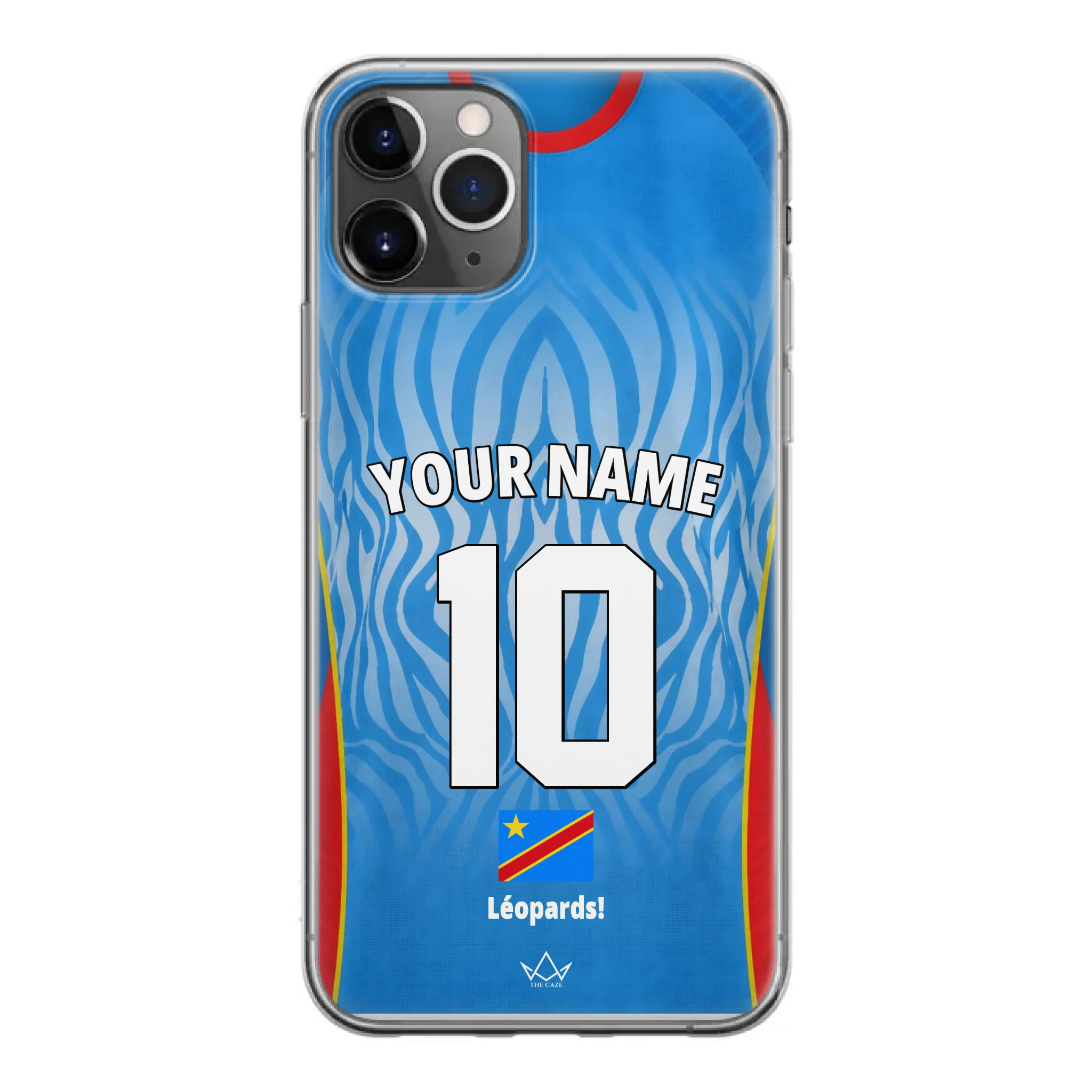 Coque de téléphone personnalisée RDC Coupe du Monde 2026