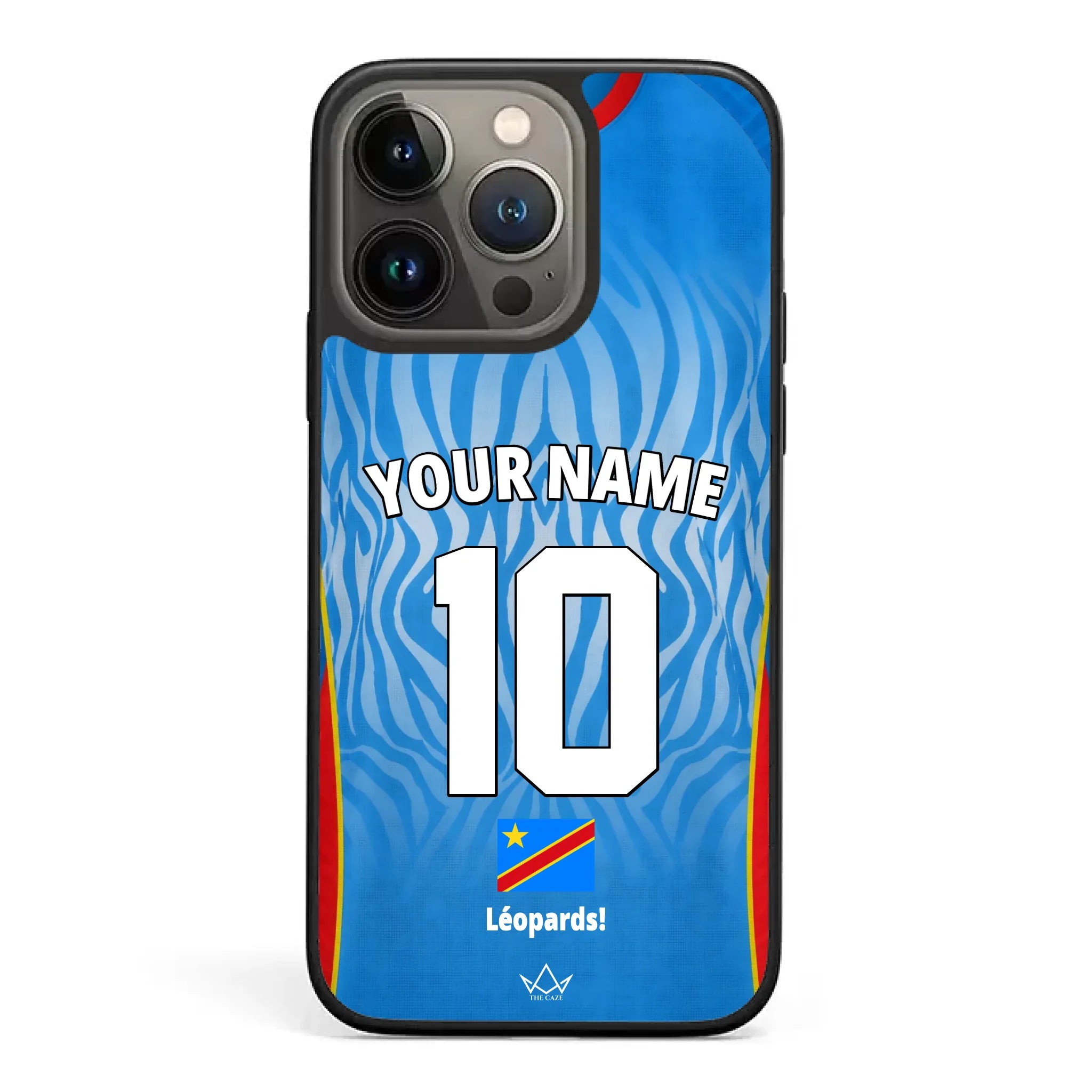 Coque de téléphone personnalisée RDC Coupe du Monde 2026