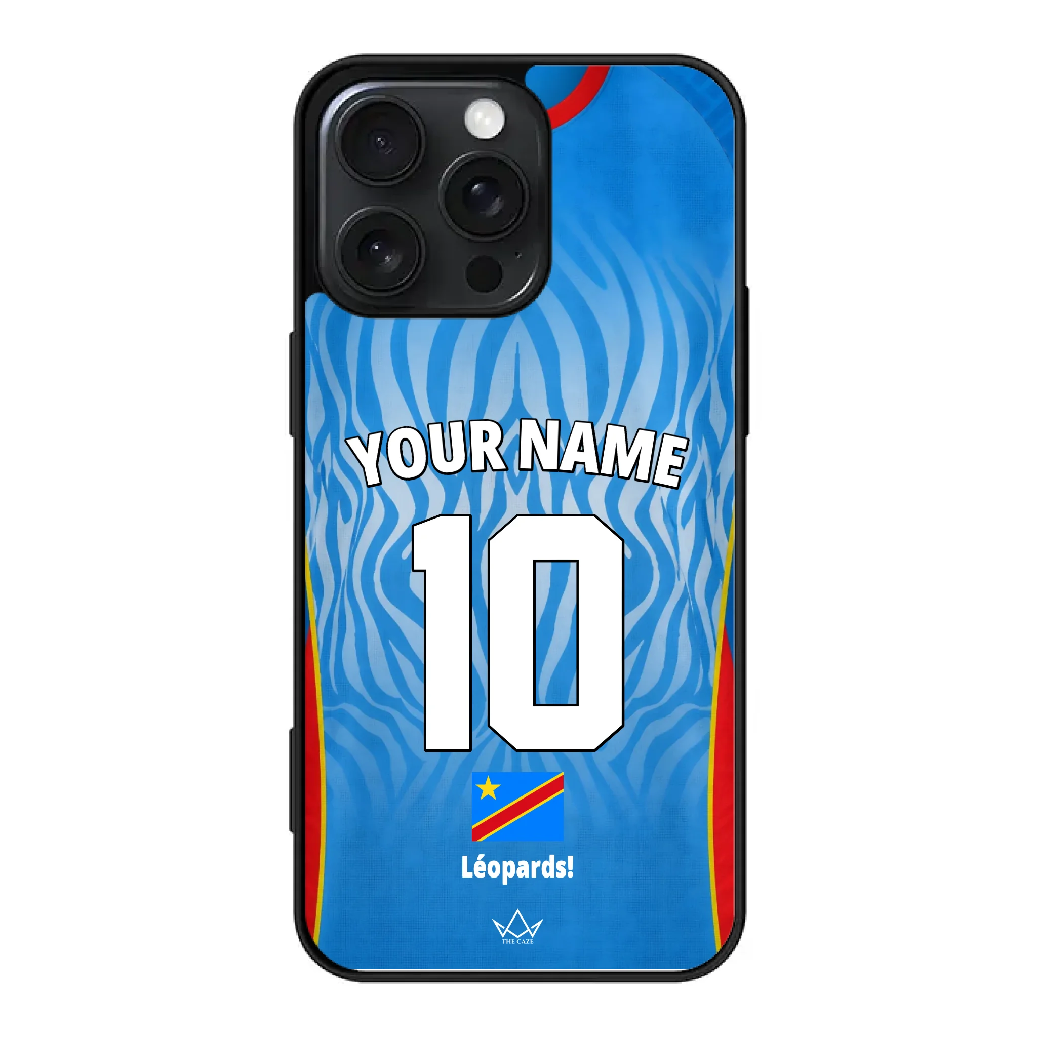 Coque de téléphone personnalisée RDC Coupe du Monde 2026